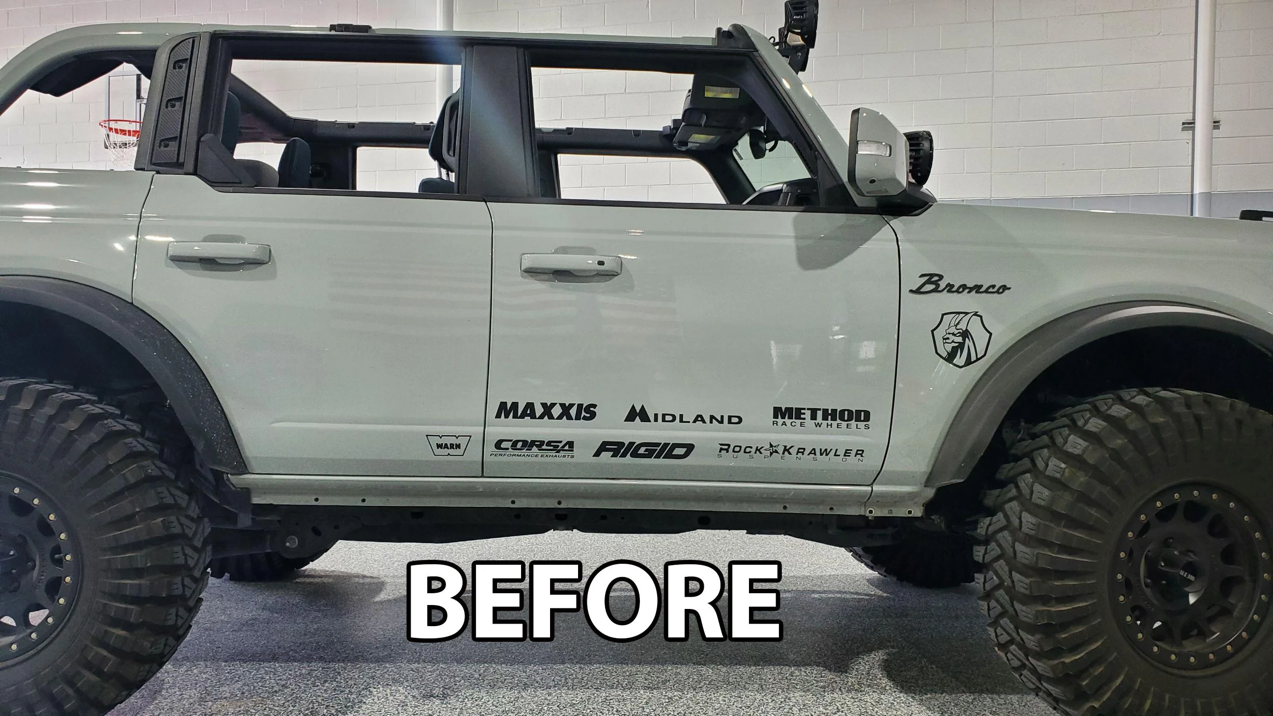 Ford Bronco GOAT  PINCH SEAM BLACKOUT PLATES Pinch_001