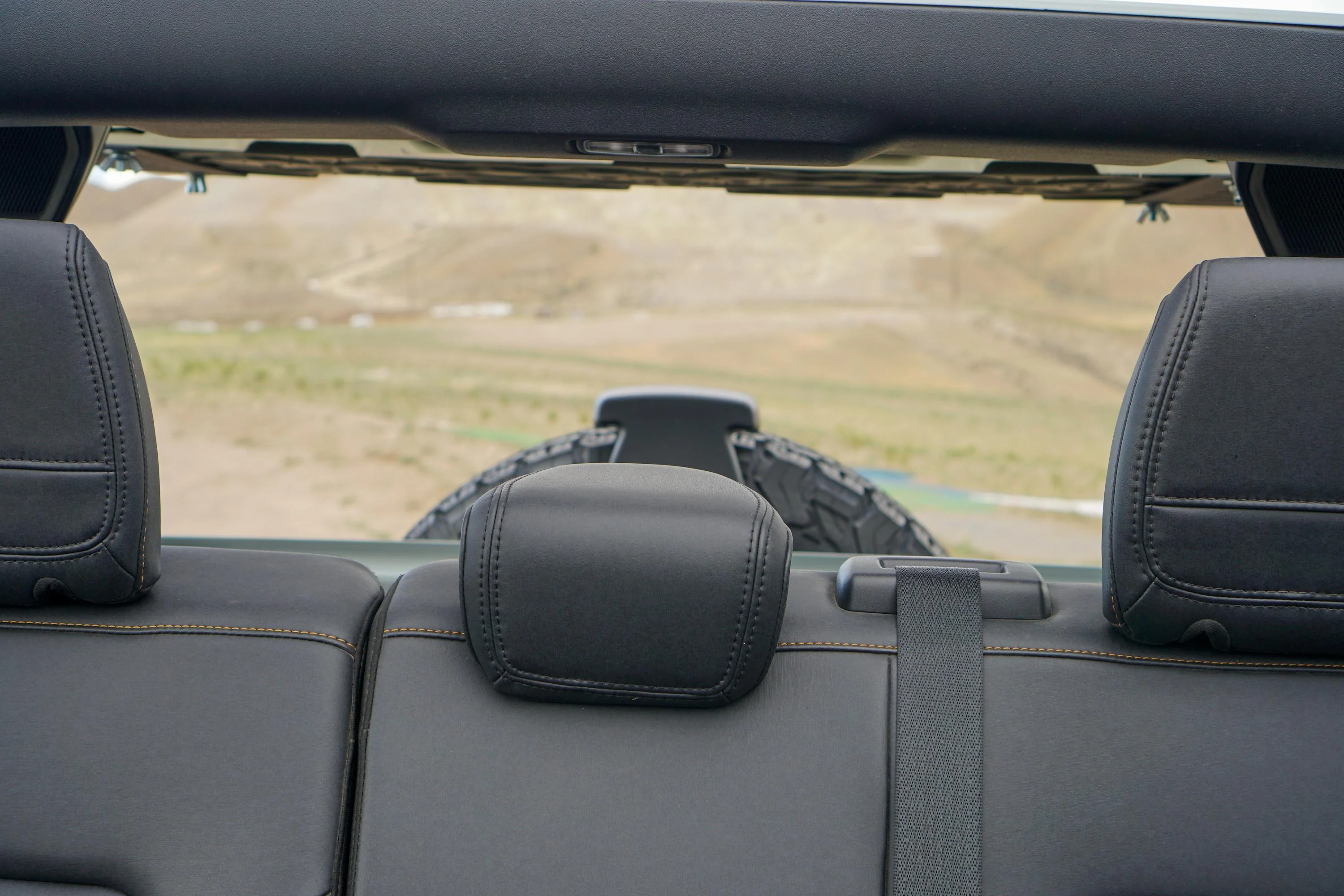 Ford Bronco I designed and fabricated traction board mounts -- for Bronco roll bar 6