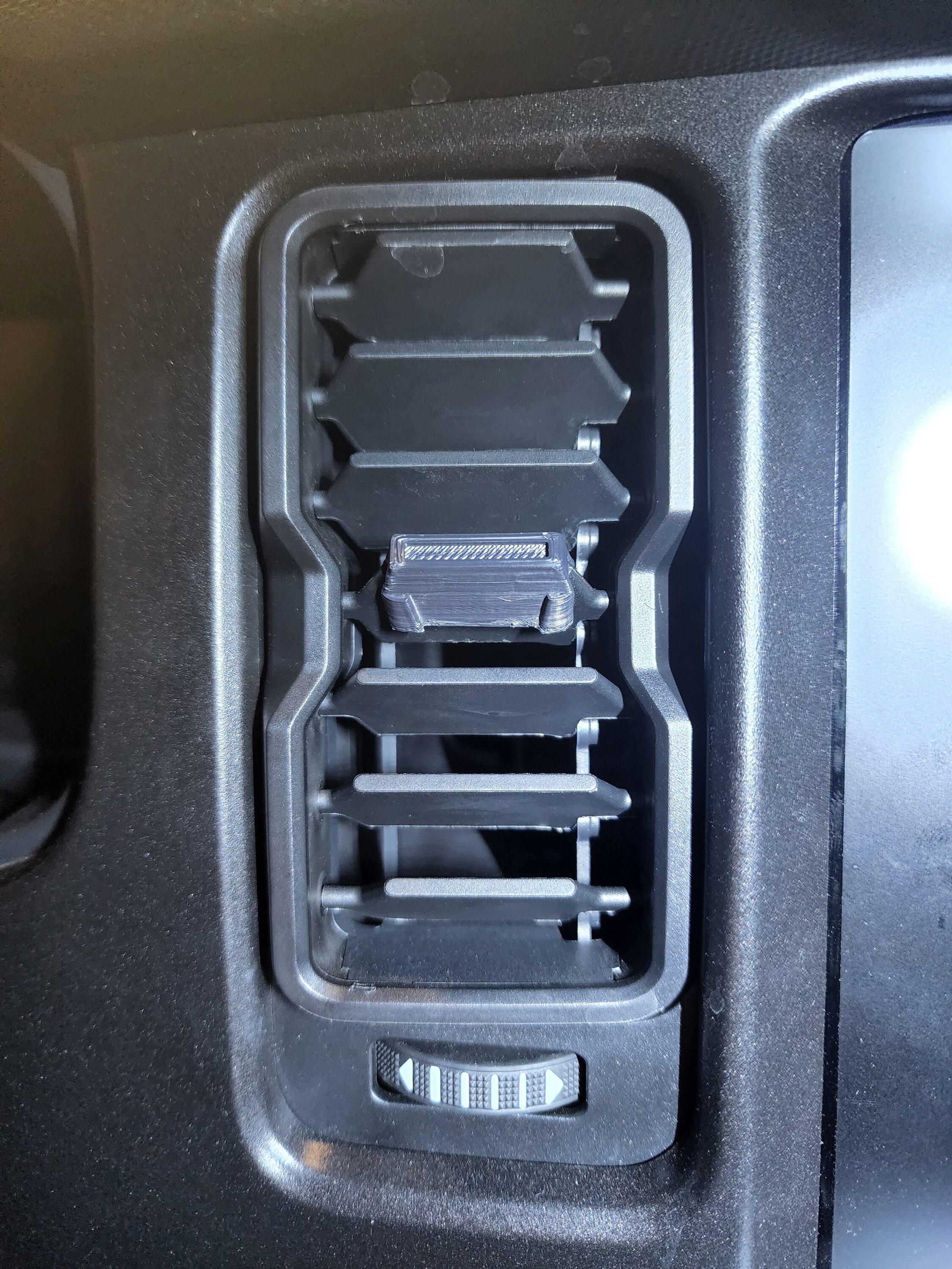 Ford Bronco Interior colored vent clips 20220824_192354