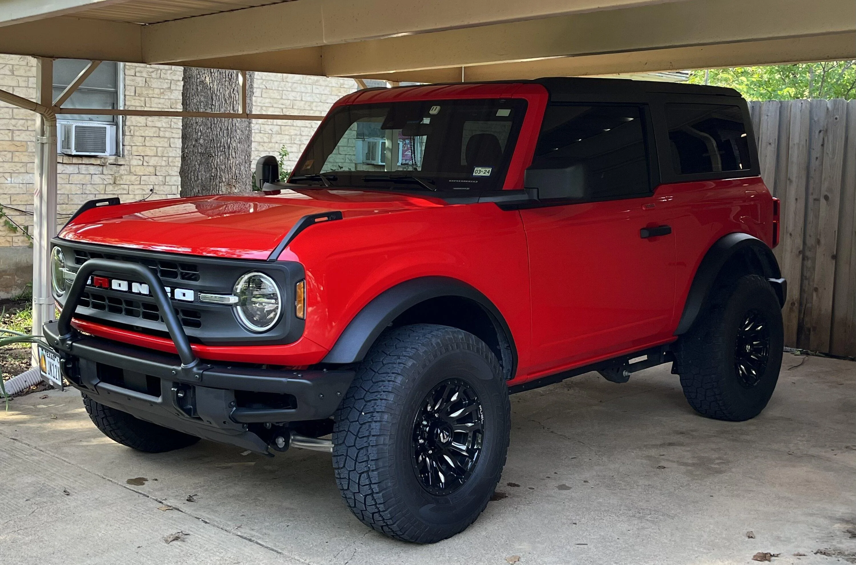 Ford Bronco Bronco R's red R poll IMG_2360