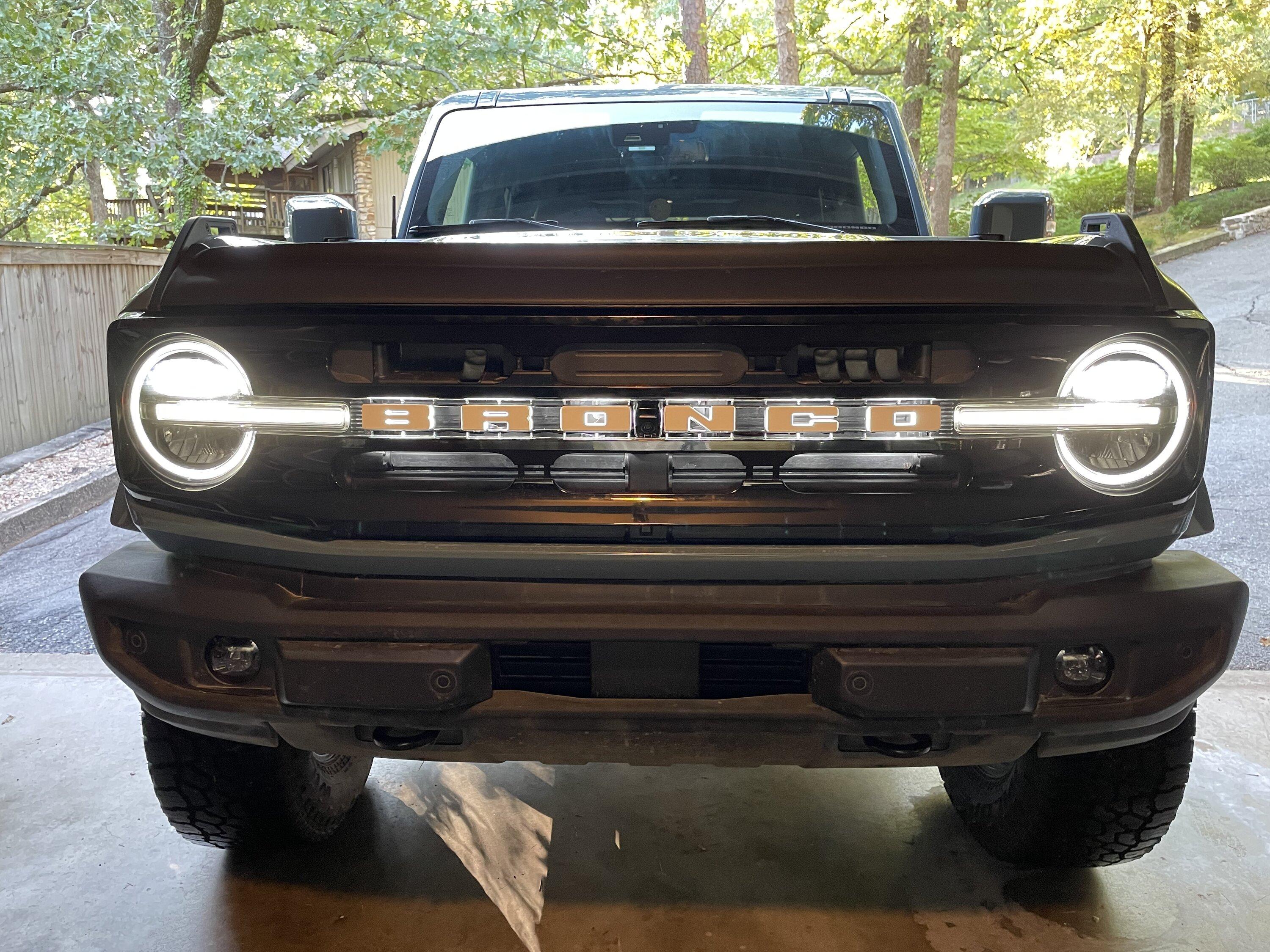 Ford Bronco Installing Oracle LED grill letters. Need advice please. 2AEE3A74-7240-42CC-B05E-33AE4B6441ED