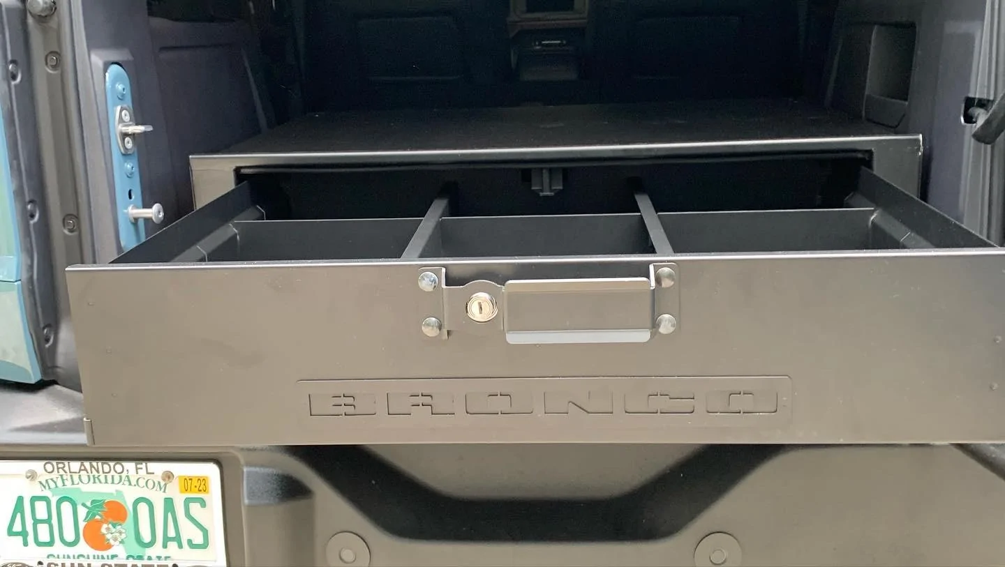 Ford Bronco Bronco Cargo Storage Drawer 0682B000-0A29-4F6A-9DBB-BAB83B8CCE81