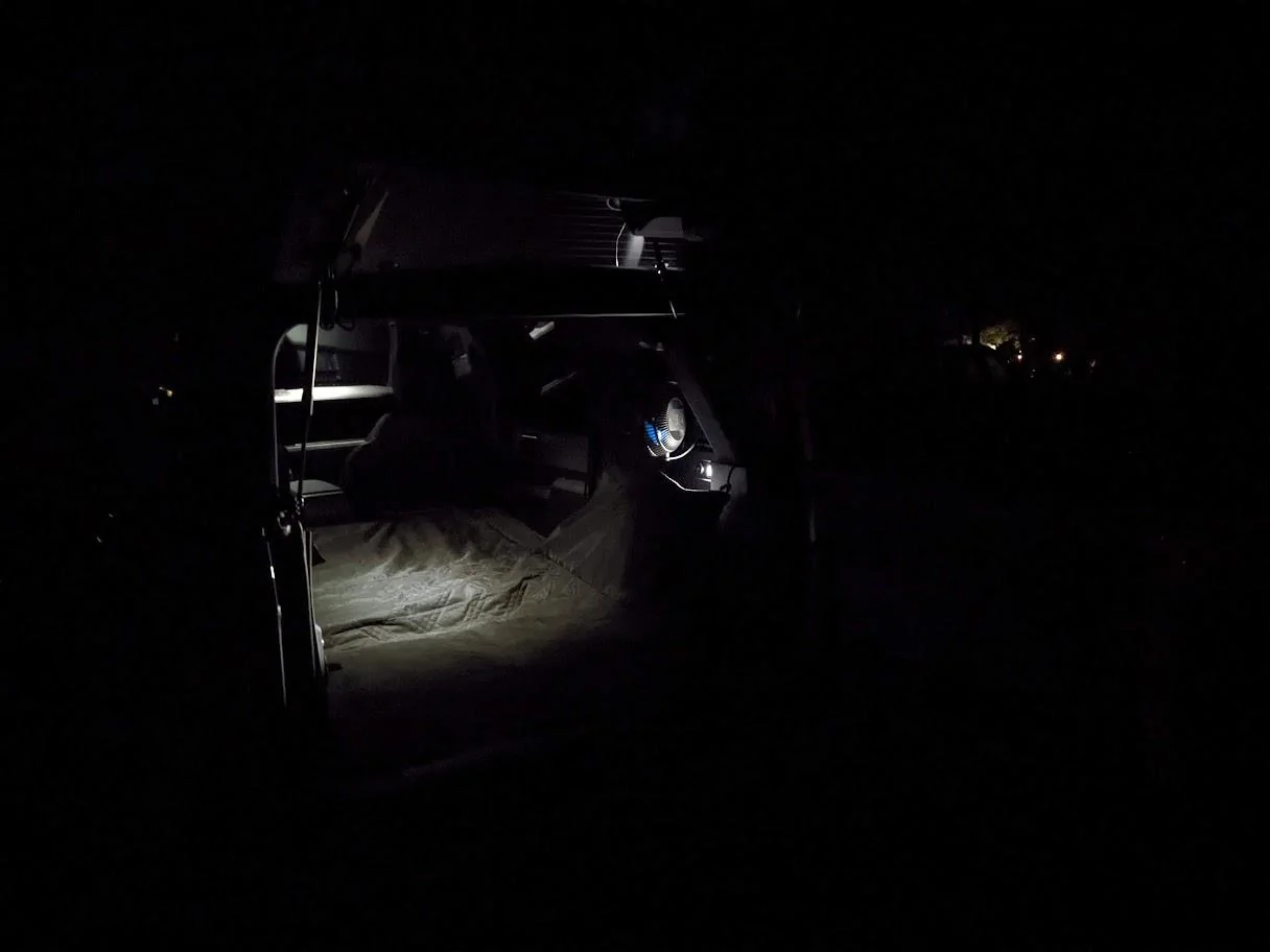 Ford Bronco KC Cyclone Cargo Area Lighting Install PXL_20220820_004956115