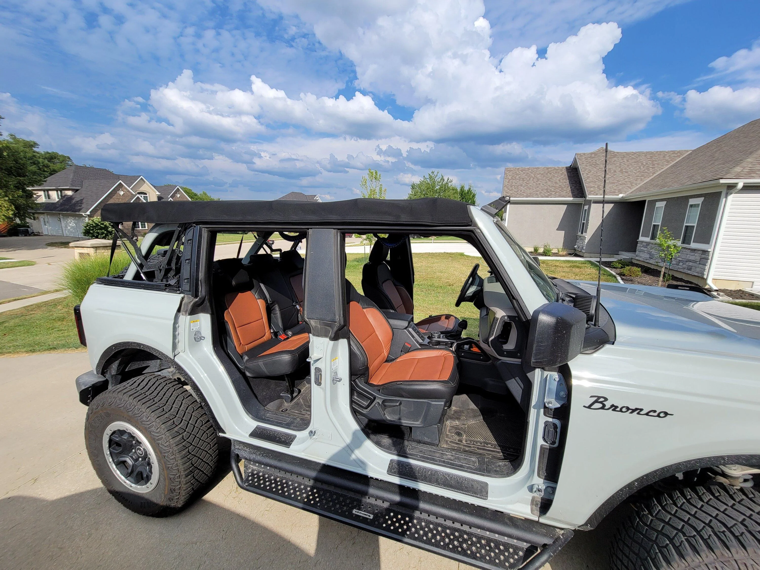 Ford Bronco DIY With Photos: Katzkin Leather Seats Install in Big Bend Bronco 20220827_164315