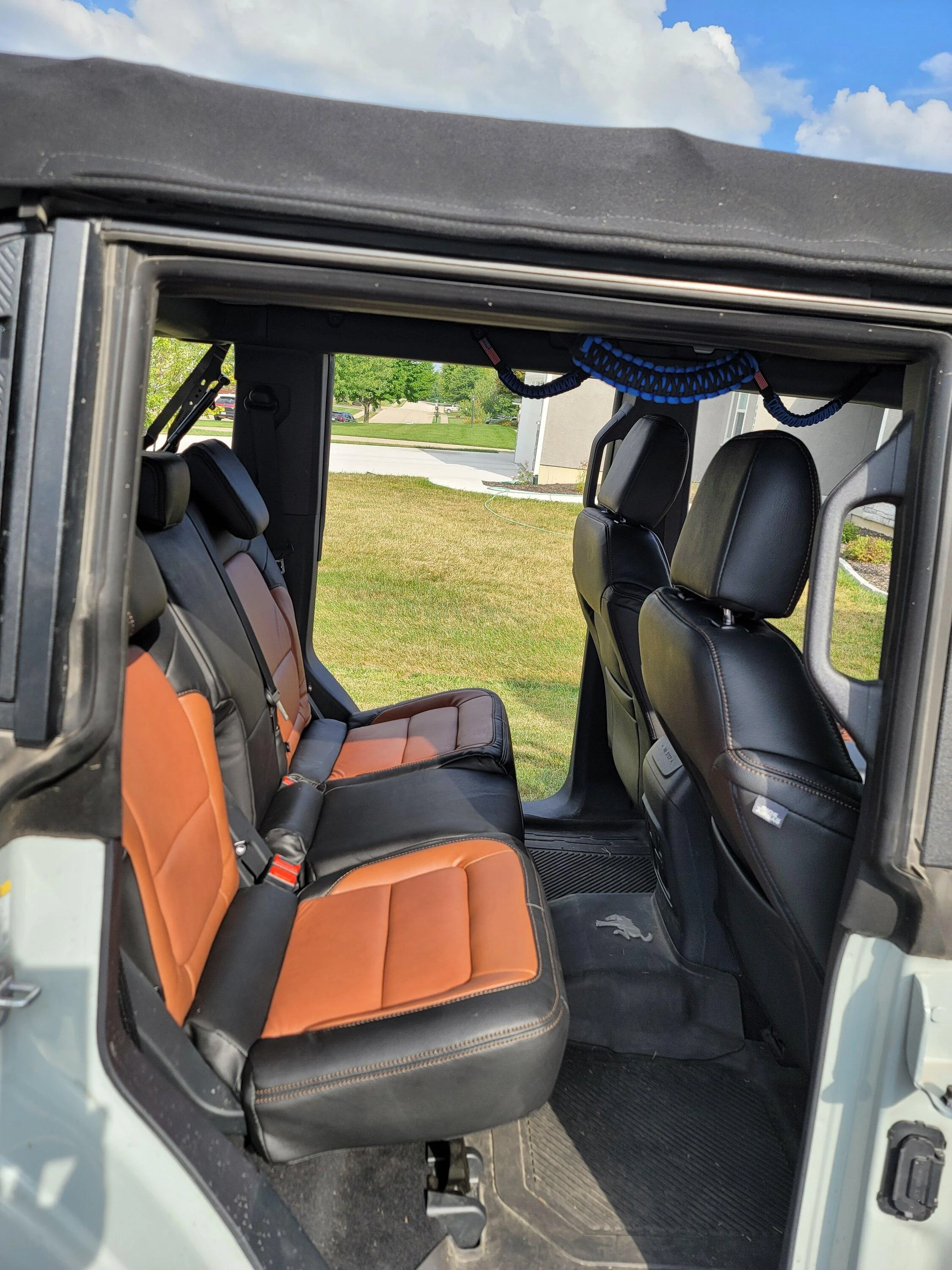 Ford Bronco DIY With Photos: Katzkin Leather Seats Install in Big Bend Bronco 20220827_164422
