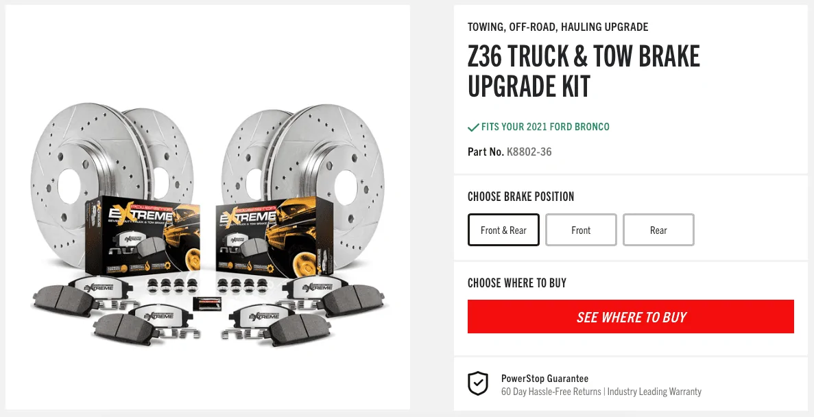 Ford Bronco The Brake Upgrade Thread Screenshot 2022-08-27 at 4.23.19 PM