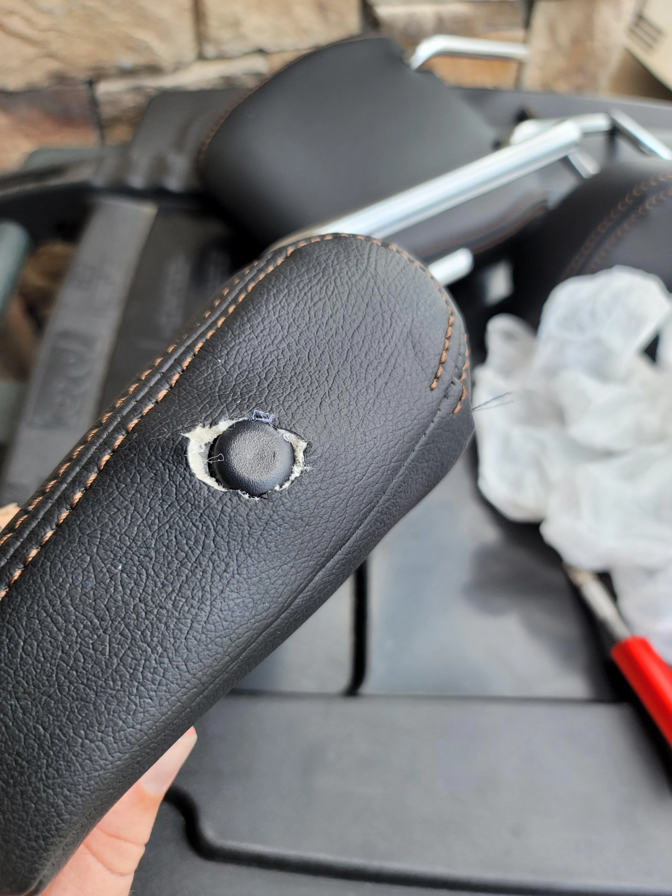 Ford Bronco DIY With Photos: Katzkin Leather Seats Install in Big Bend Bronco 20220827_163754