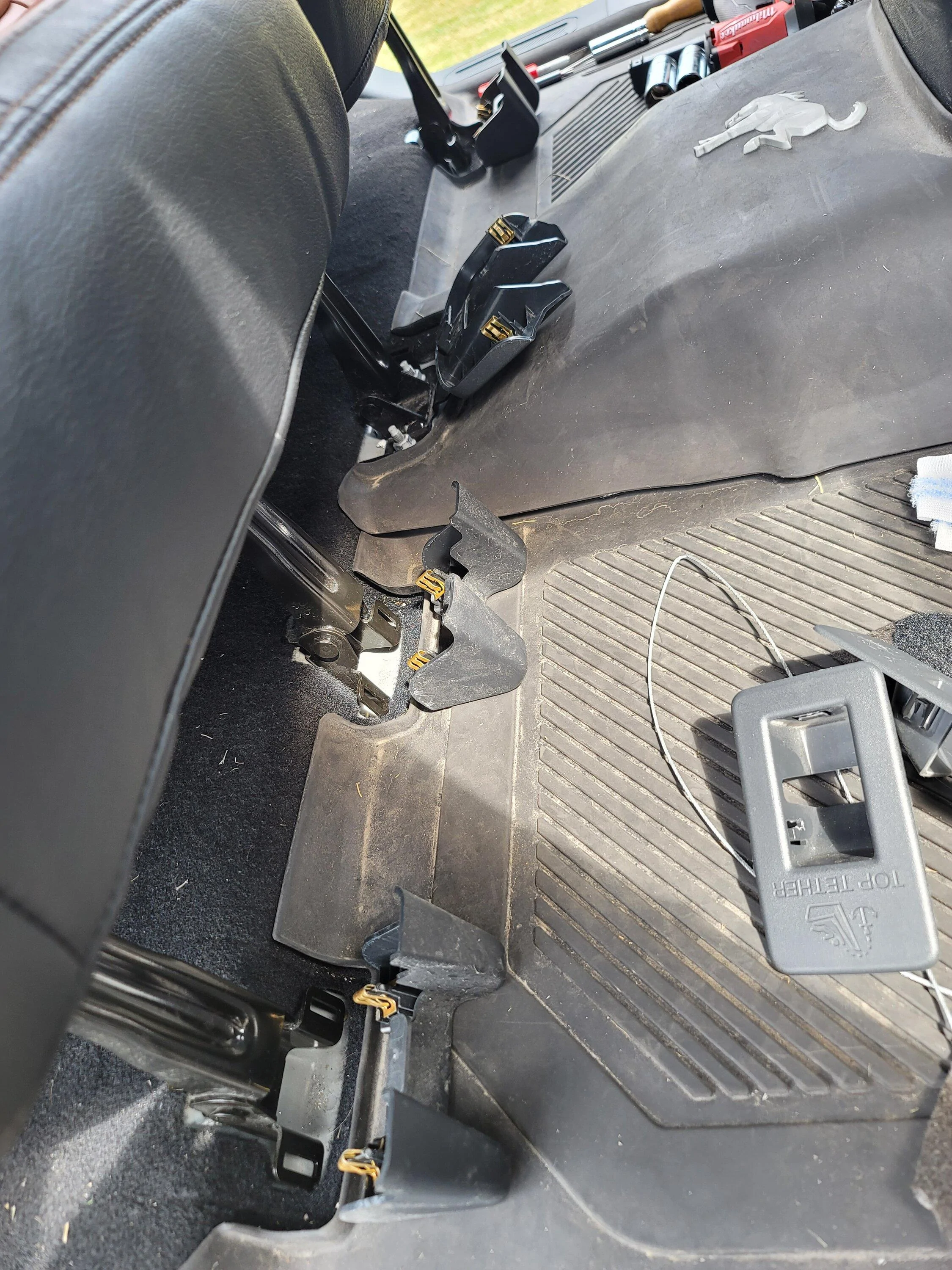 Ford Bronco DIY With Photos: Katzkin Leather Seats Install in Big Bend Bronco 20220827_144756