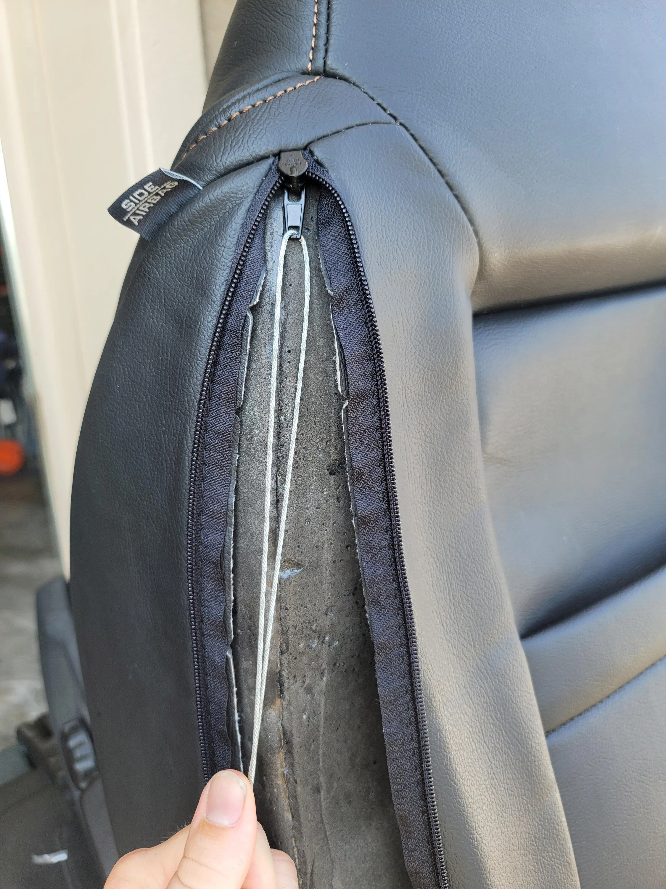 Ford Bronco DIY With Photos: Katzkin Leather Seats Install in Big Bend Bronco 20220827_094152