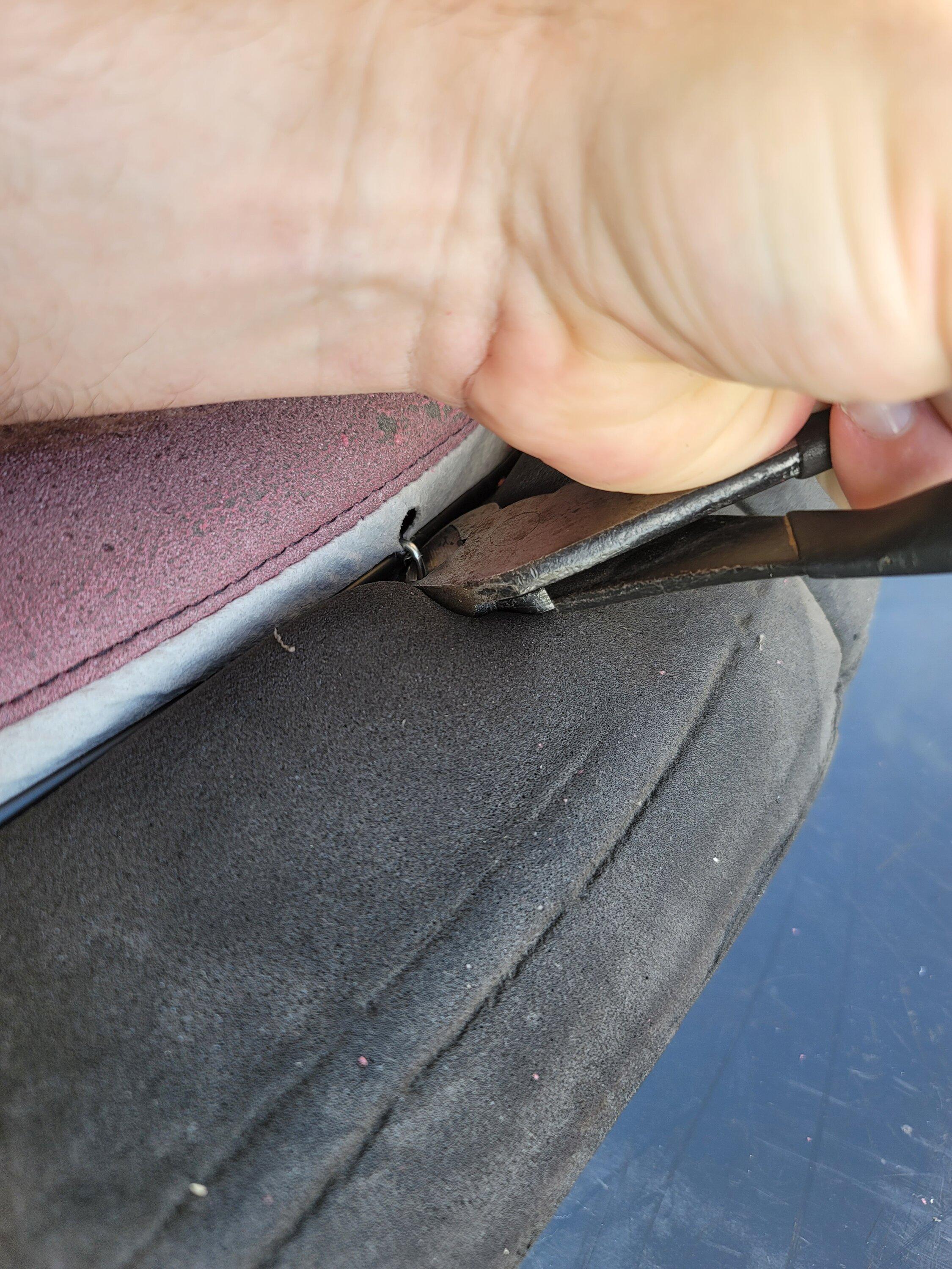 Ford Bronco DIY With Photos: Katzkin Leather Seats Install in Big Bend Bronco 20220827_084854