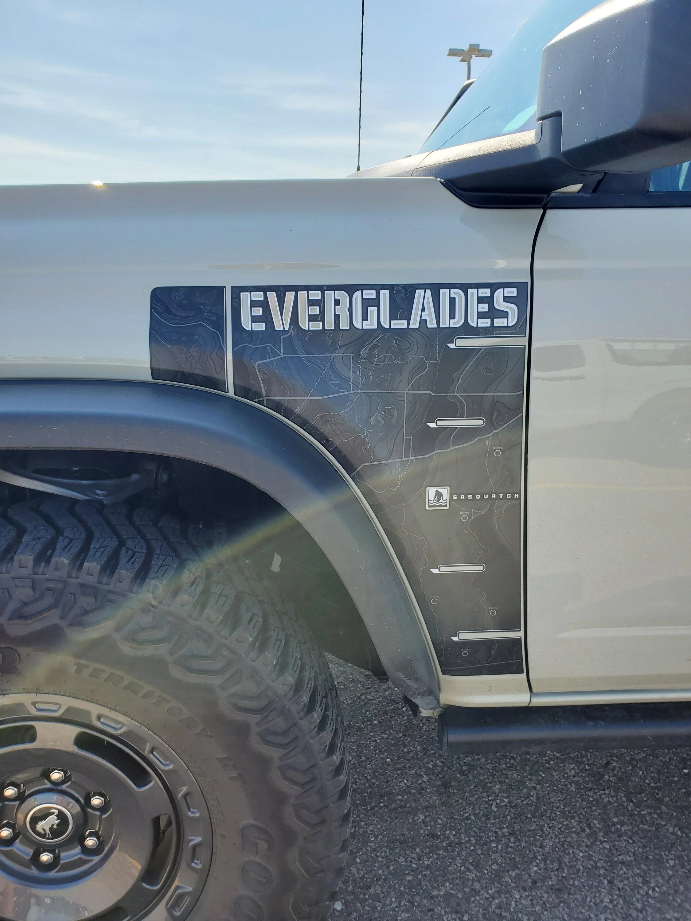 Ford Bronco Everglades Desert Sand Bronco spotted in the wild 20220827_154511