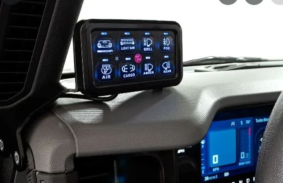 Ford Bronco IAG Aux Switch Kit & Mount Aux_Switch