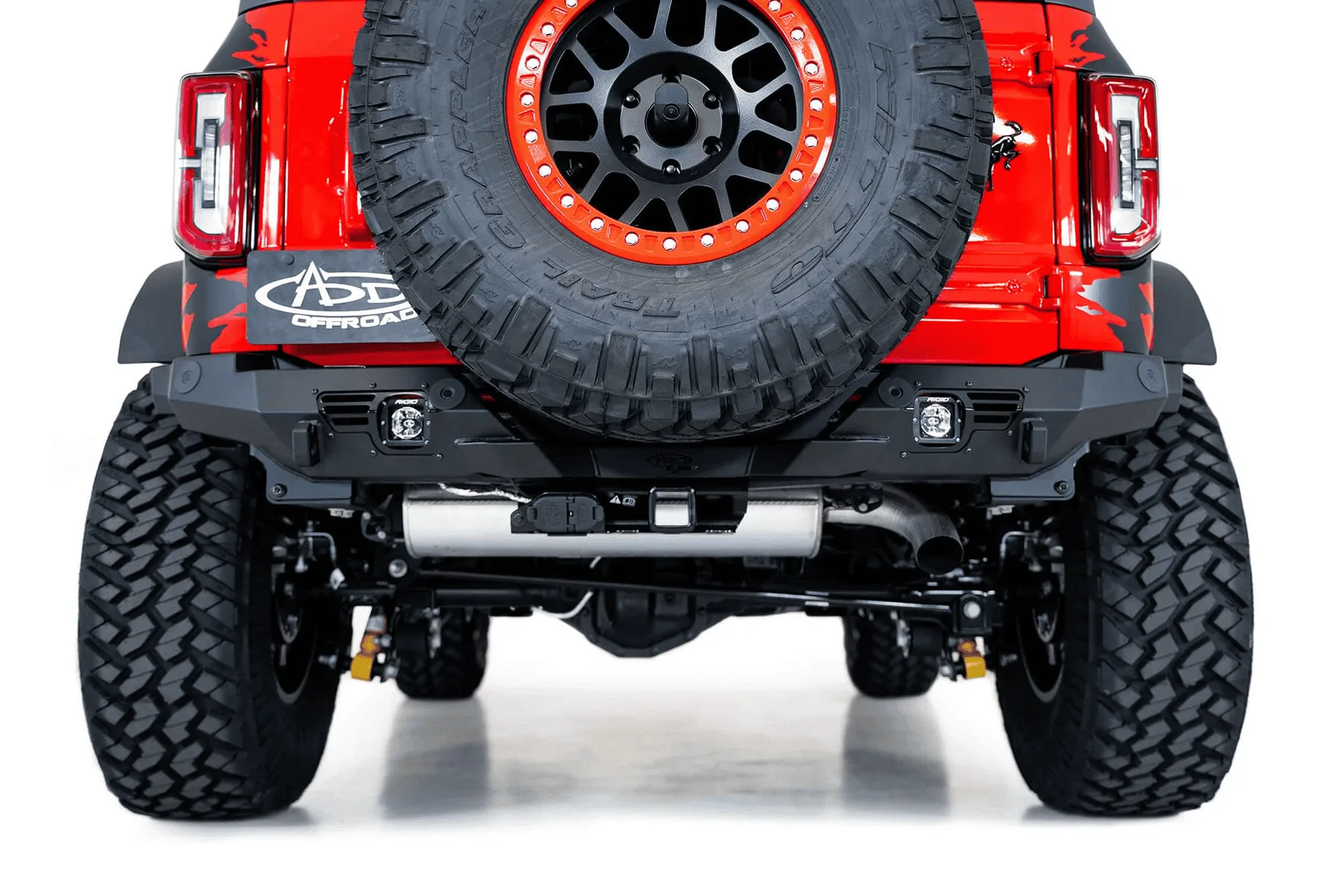 Ford Bronco Installing Rear Fog/Chase Light Using Factory Switch & Harness 1661826248831