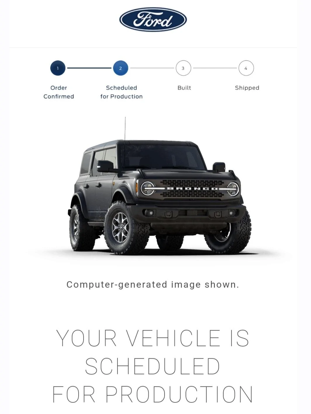 Ford Bronco March 2022 orders Screenshot_20220829-222851_Gmail