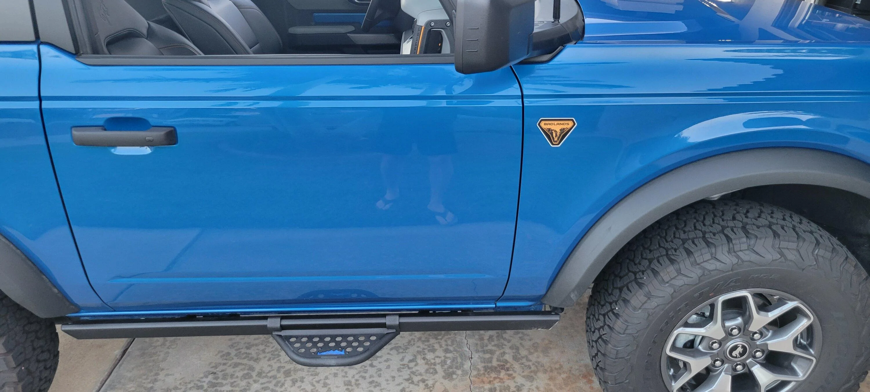 Ford Bronco Bronco Team 2 door. IAG_Steps_install-8-25-2022