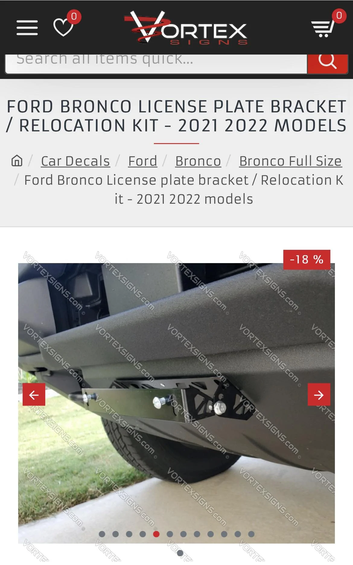 Ford Bronco Vortex license plate bracket install question 4767F593-63B1-48EB-9A51-DC82F8B1E98A