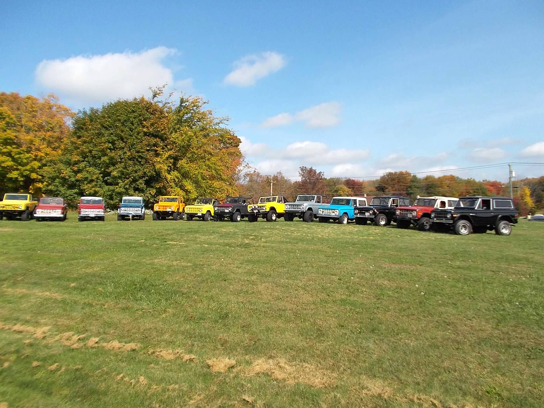 Ford Bronco Bones fall cruise...central Mass. fc3
