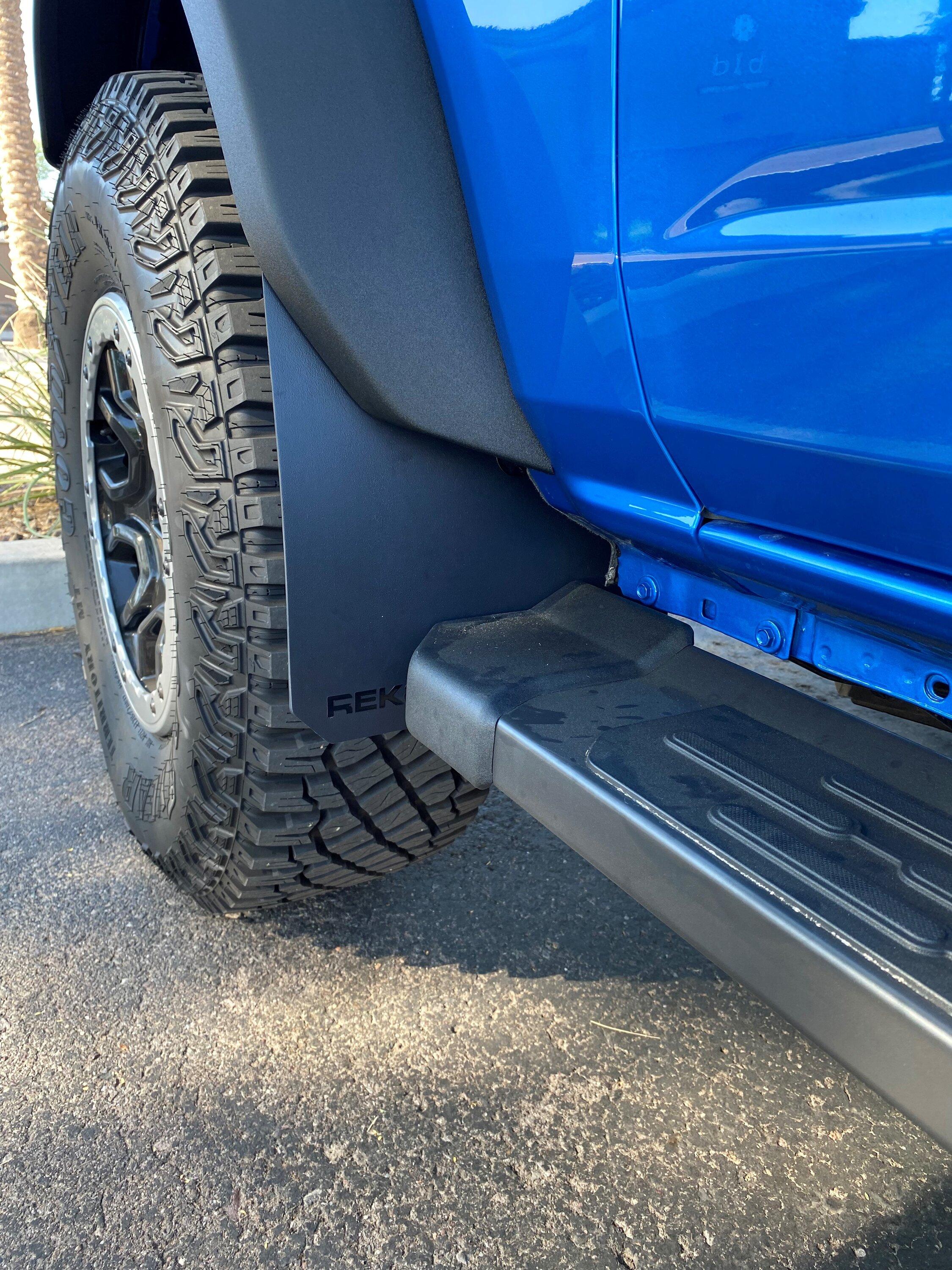 Ford Bronco RekGen mudflaps! 1