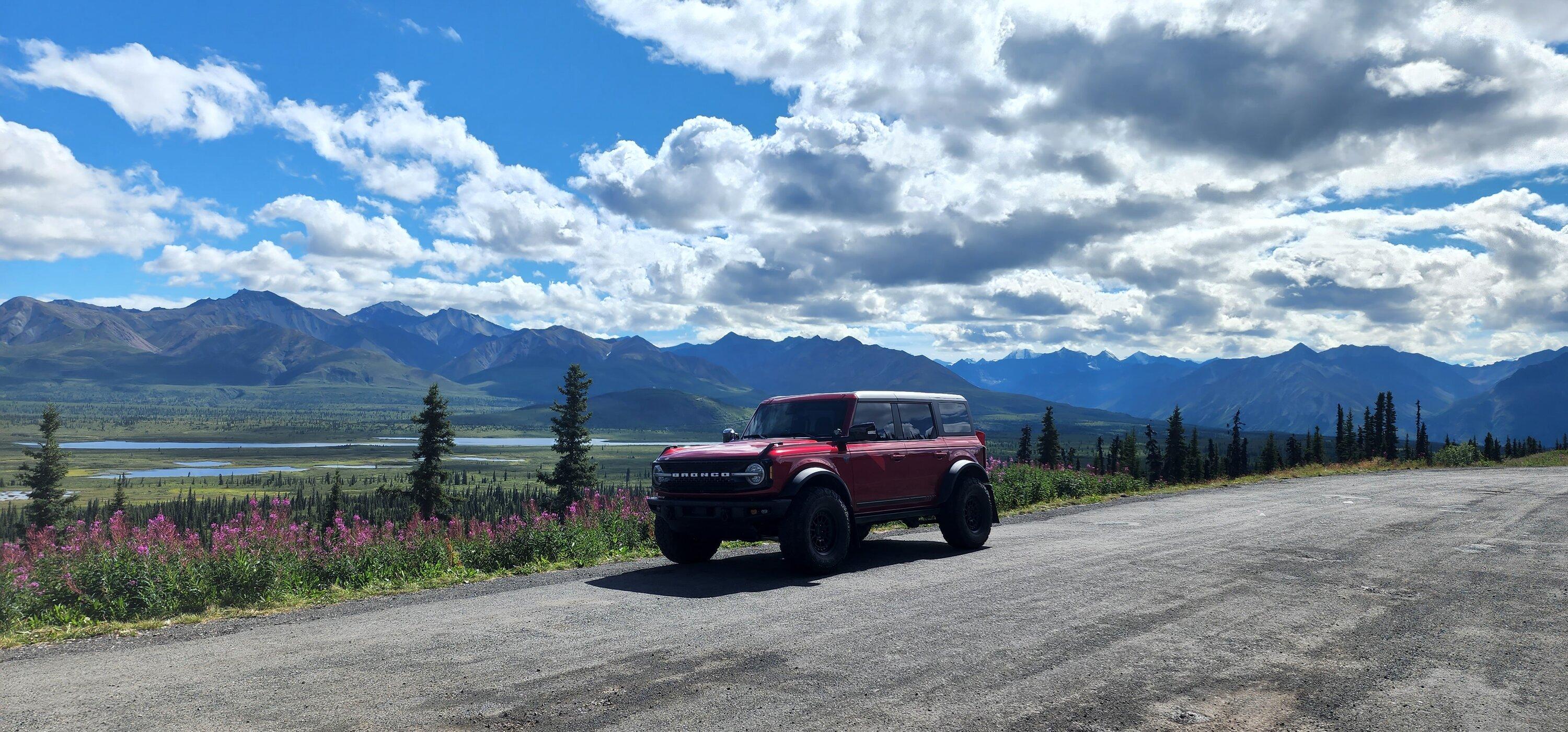 Ford Bronco Bronco First Edition on the Denali Highway, Alaska. There and back - Twice 20220803_144405