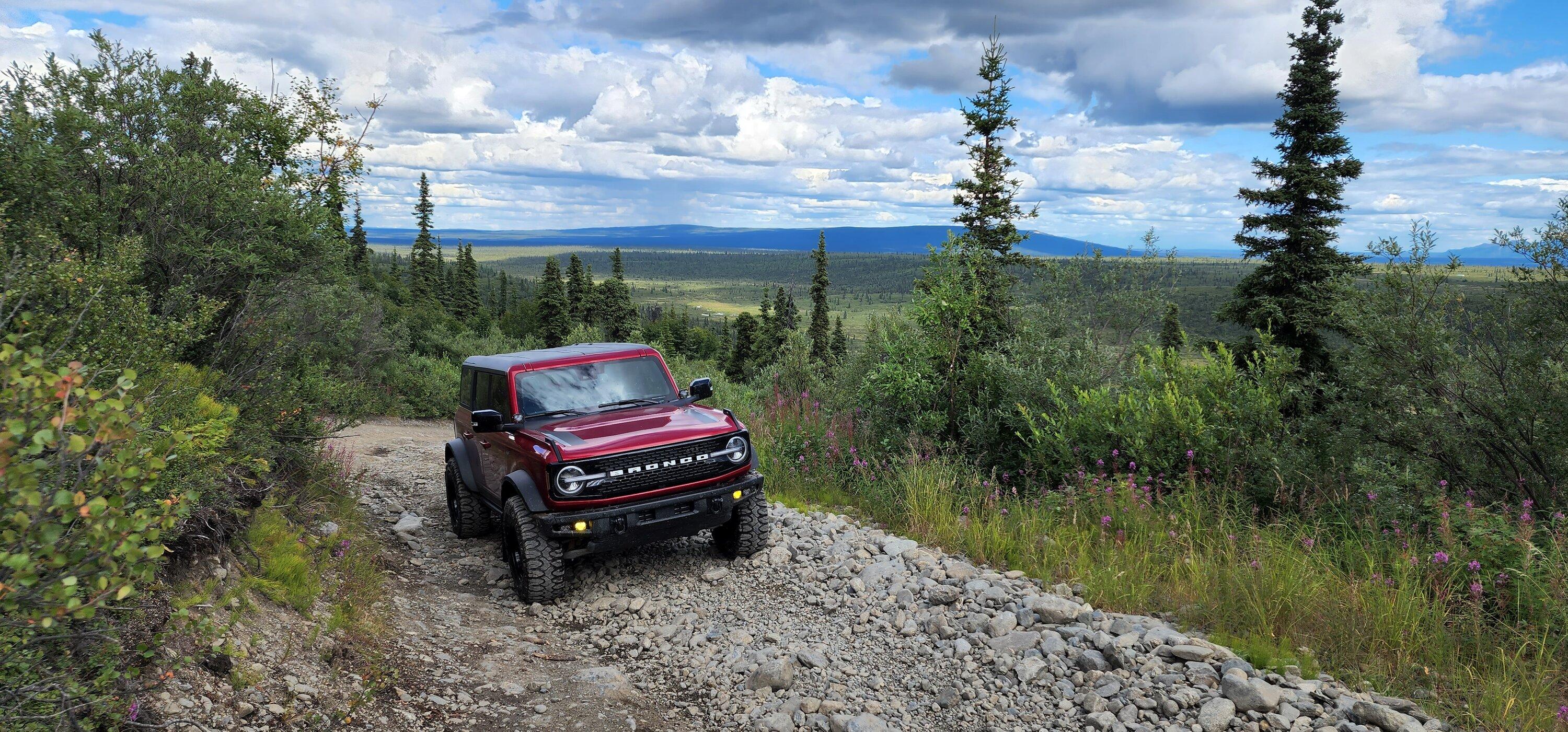 Ford Bronco Bronco First Edition on the Denali Highway, Alaska. There and back - Twice 20220803_155521
