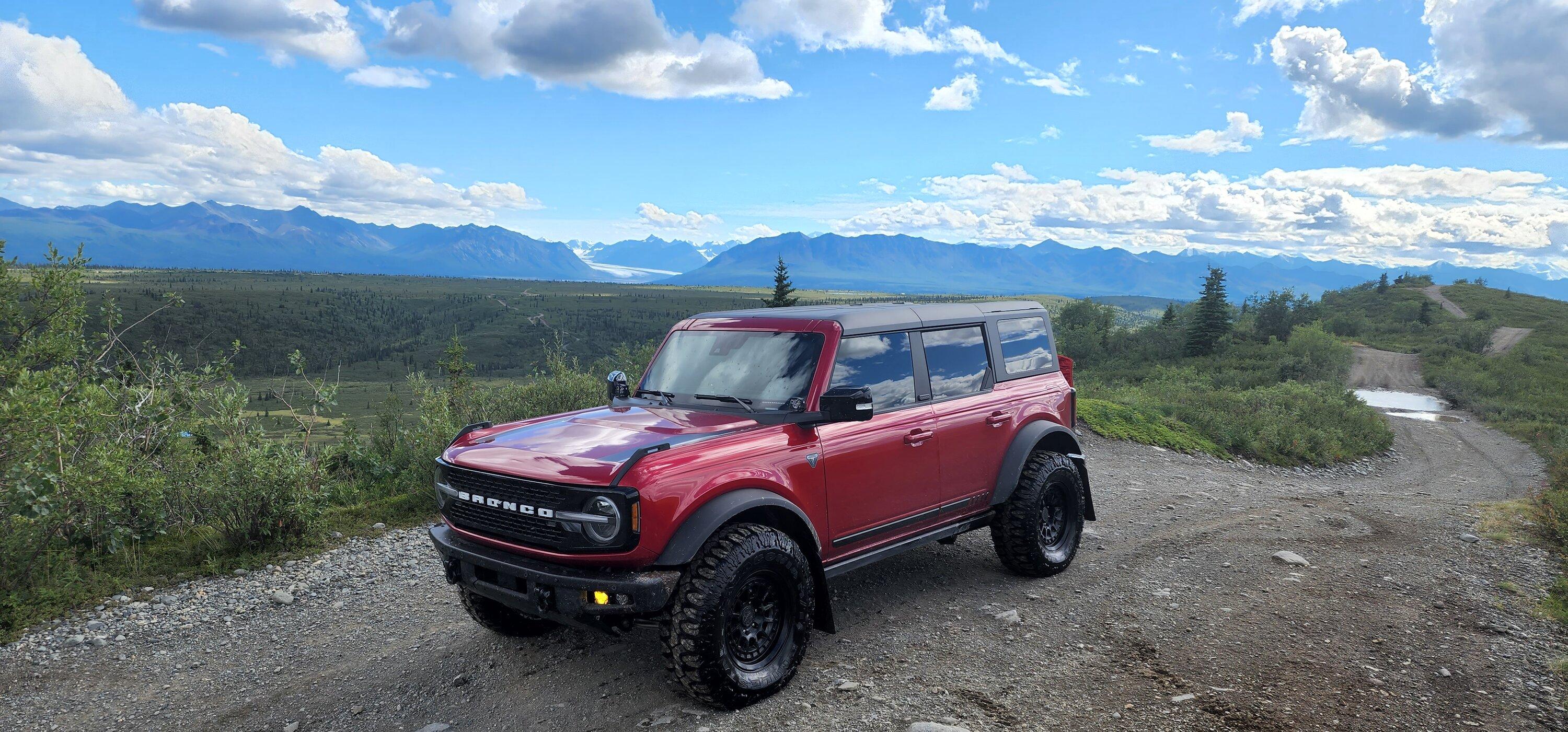 Ford Bronco Bronco First Edition on the Denali Highway, Alaska. There and back - Twice 20220803_160257