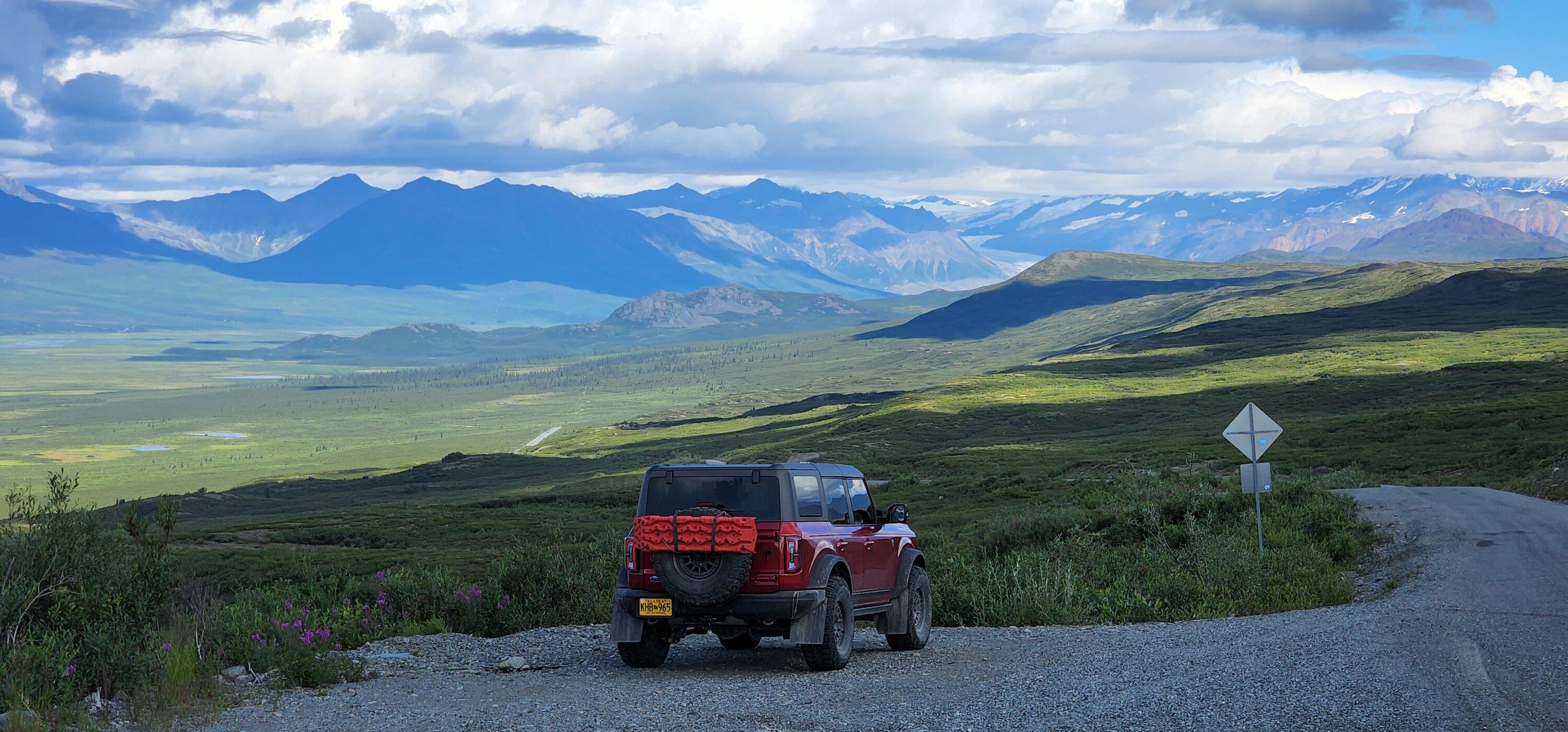 Ford Bronco Bronco First Edition on the Denali Highway, Alaska. There and back - Twice 20220804_111856