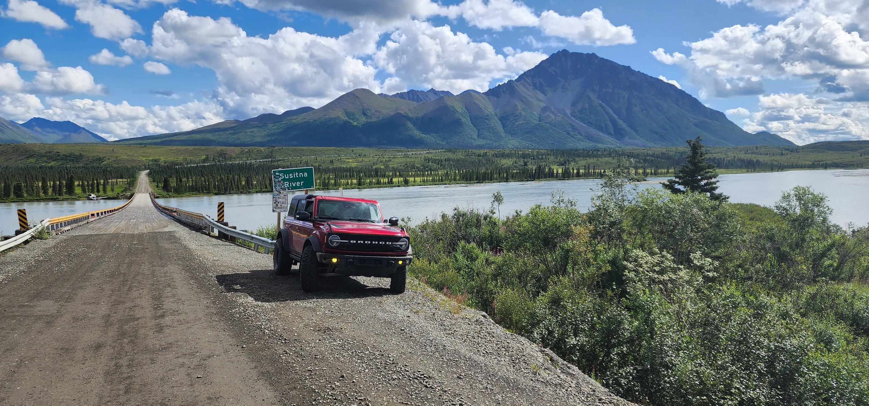 Ford Bronco Bronco First Edition on the Denali Highway, Alaska. There and back - Twice 20220804_131421