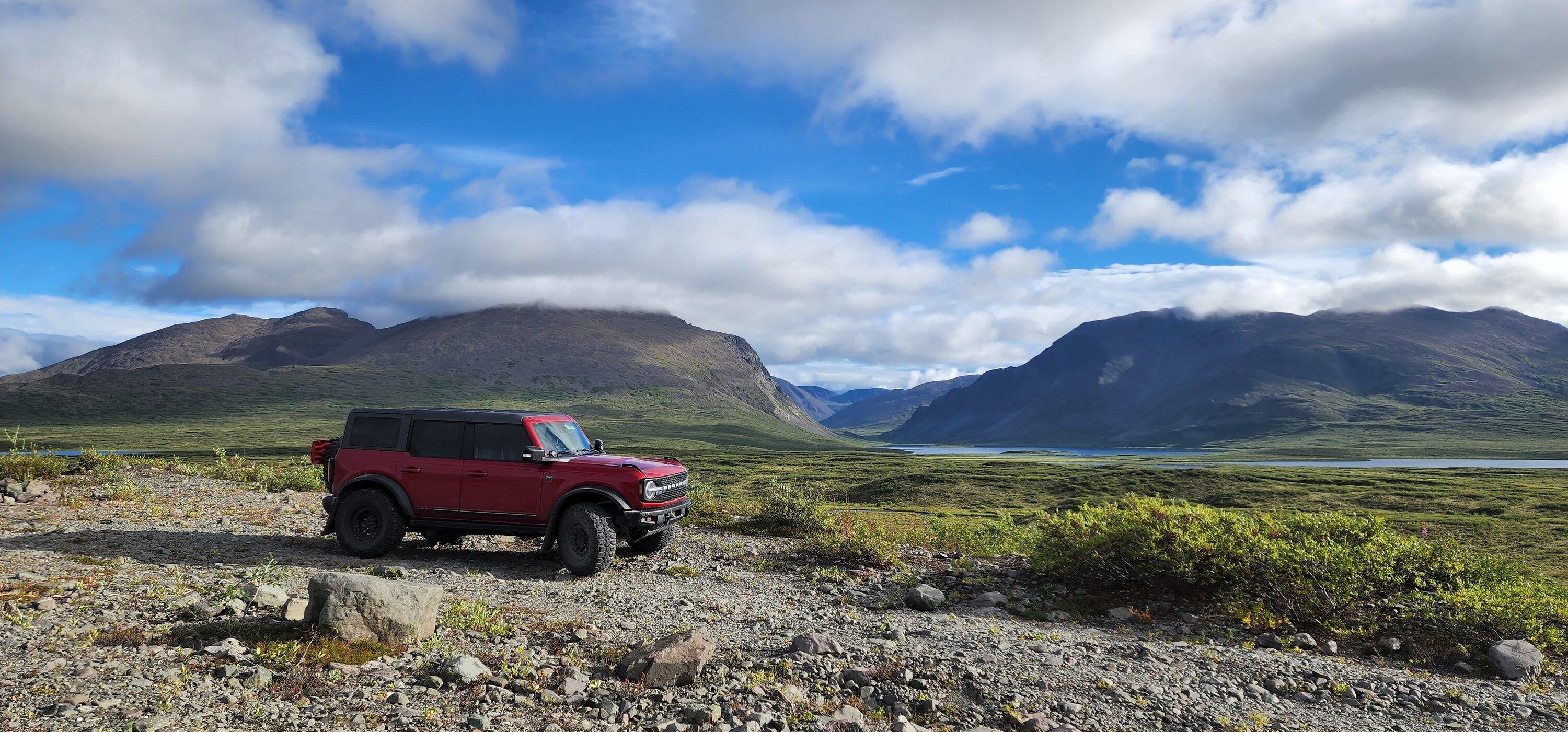 Ford Bronco Bronco First Edition on the Denali Highway, Alaska. There and back - Twice 20220812_085013