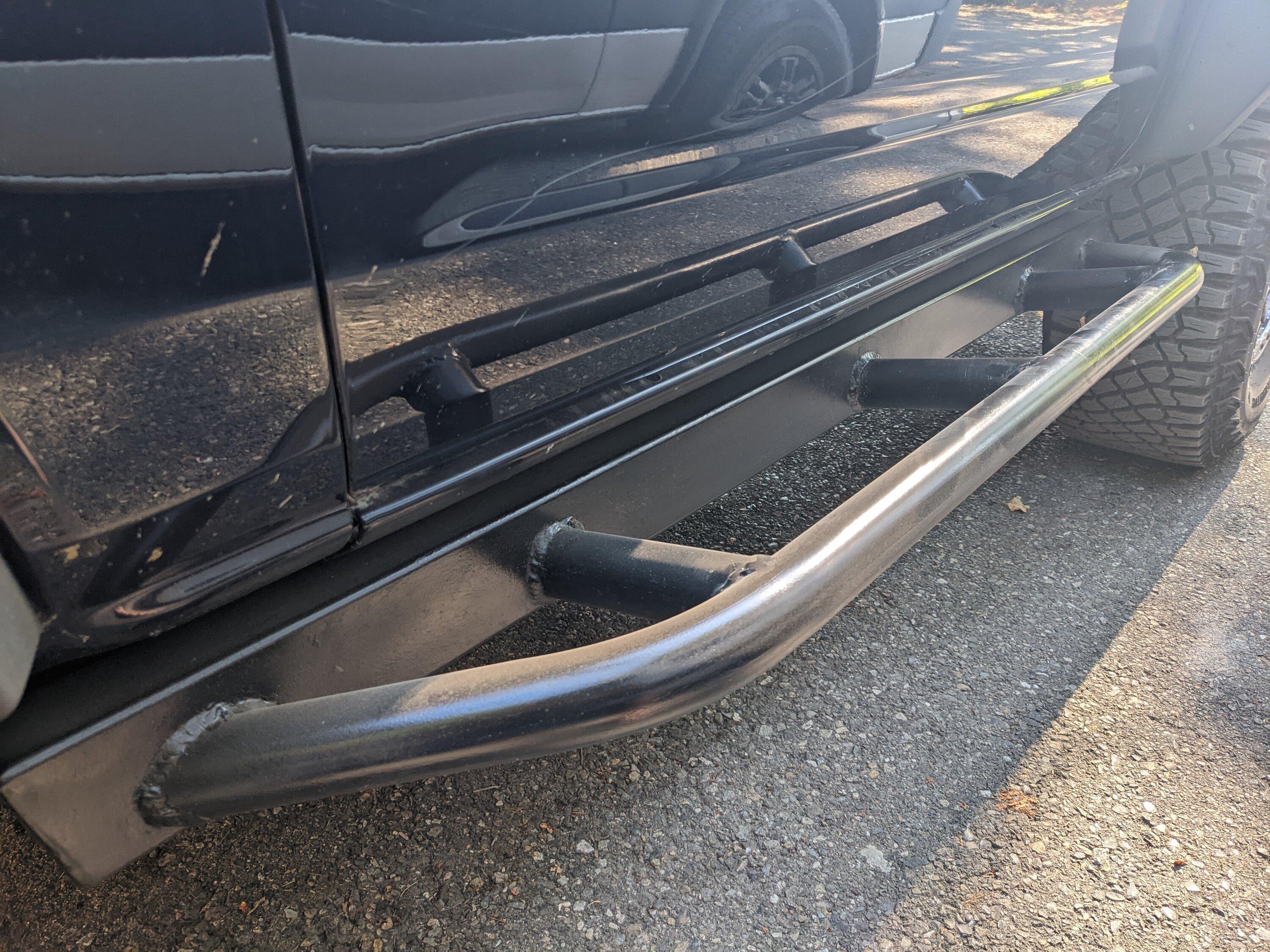 Ford Bronco My 2 door rock sliders! PXL_20220830_233923537