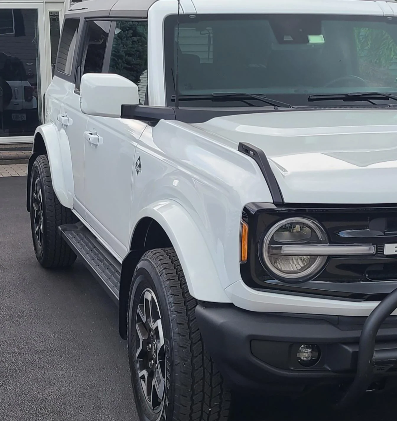 Ford Bronco Anyone running 1 inch wheel spacers? 20220717_110217