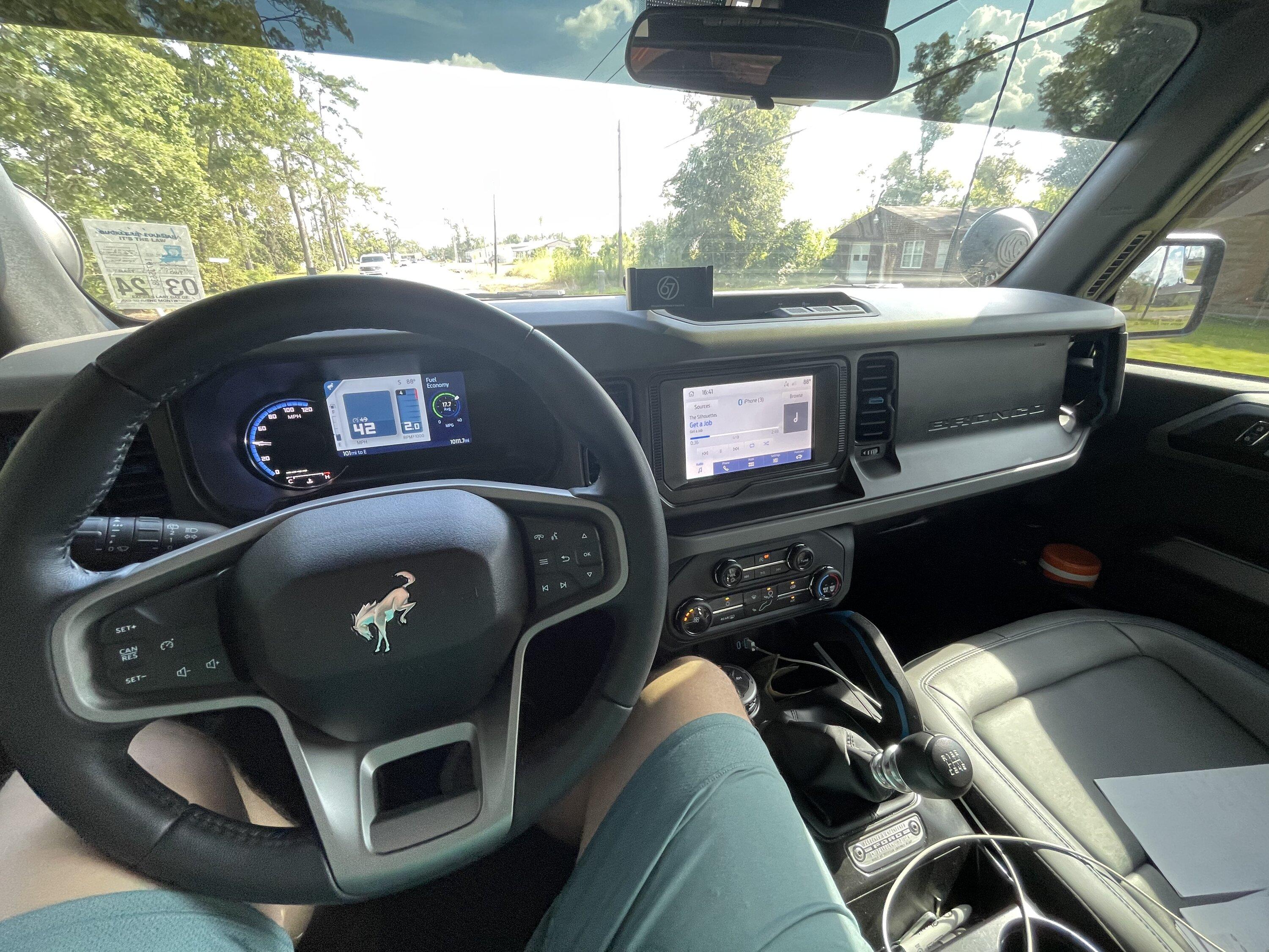 Ford Bronco Looking for interior input from current owners 8C3B24BD-AC18-4E96-96D0-19F8A78F0FC9