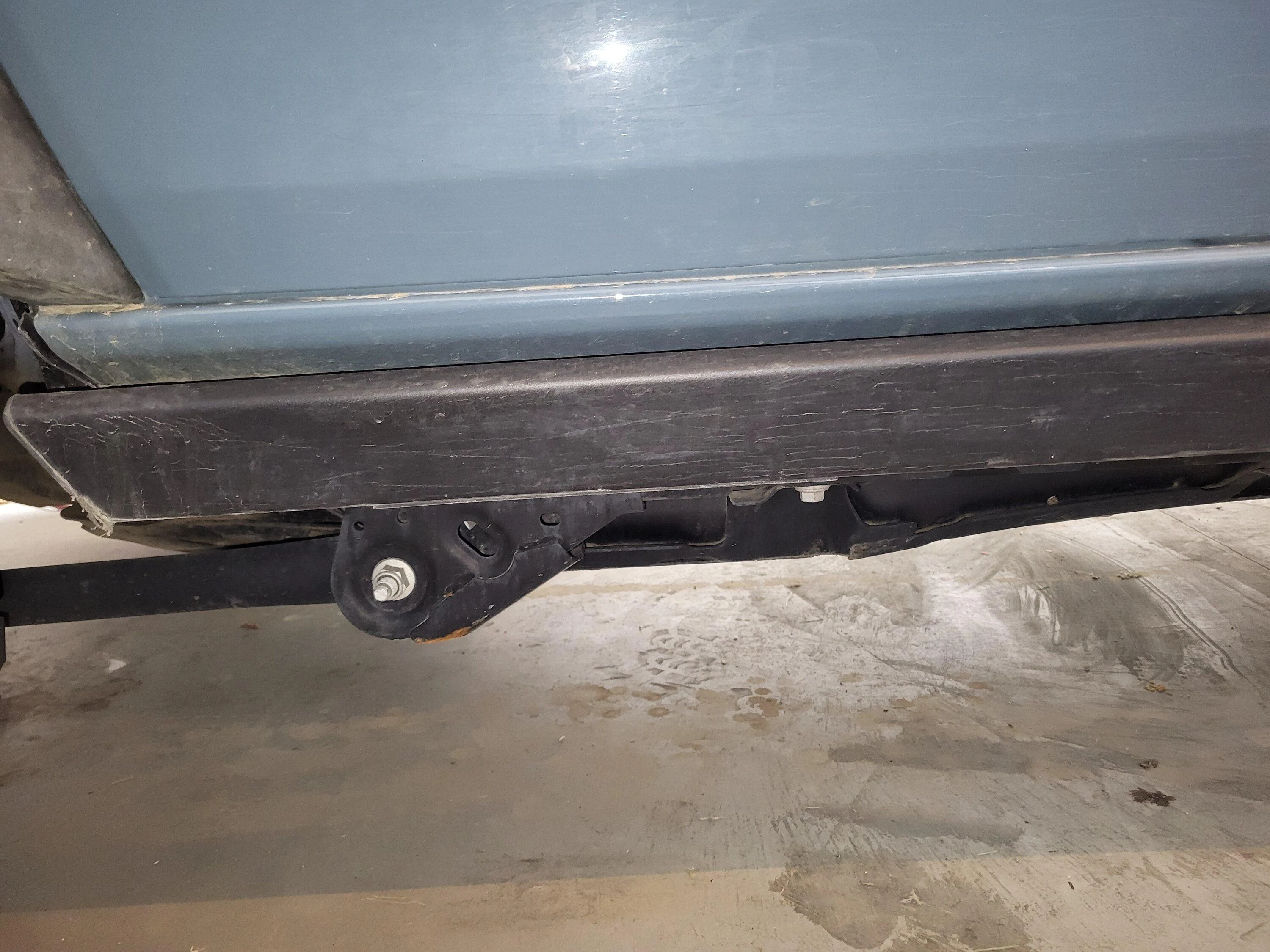 Ford Bronco Stock rock sliders in action? 20220831_184616