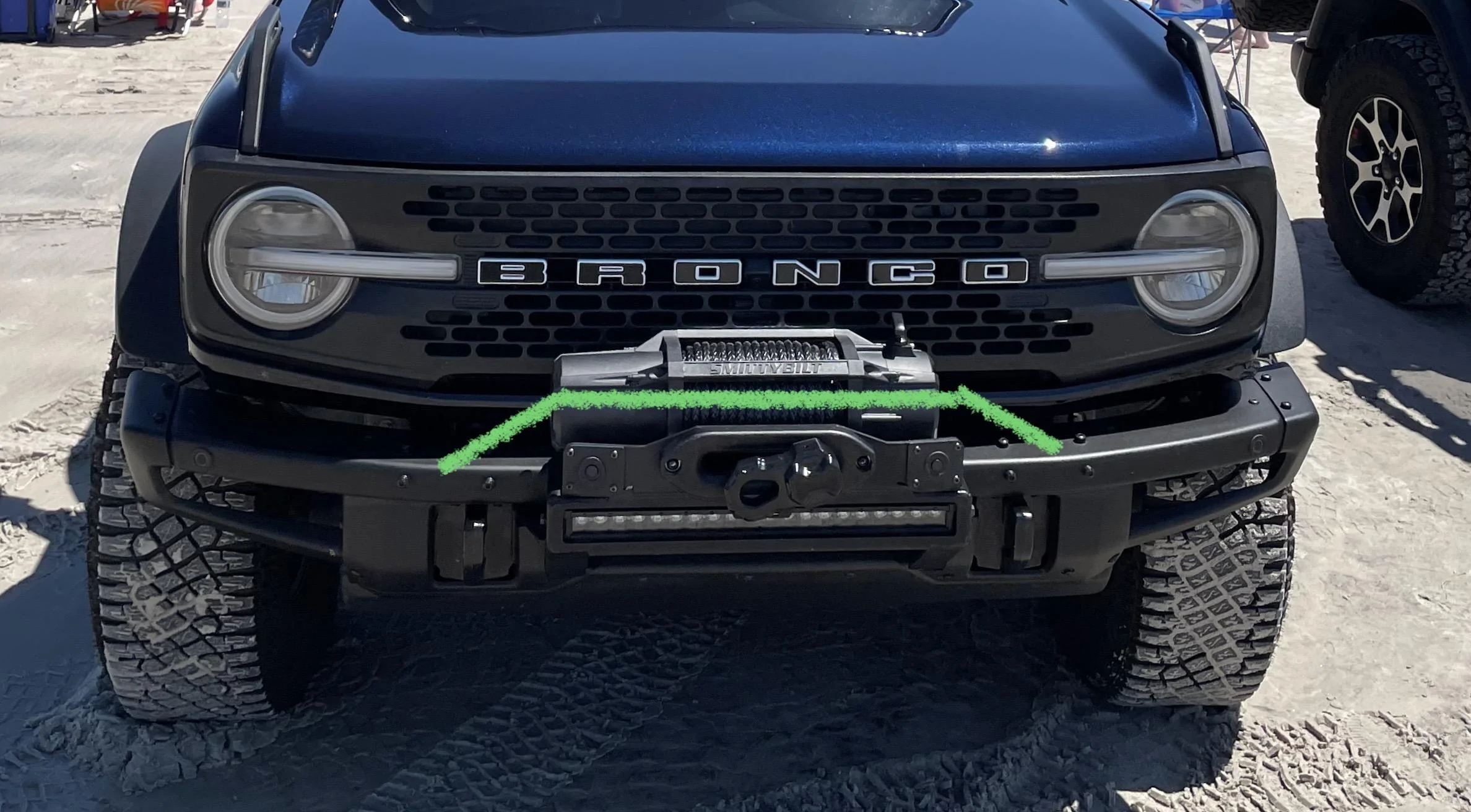 Ford Bronco Rough country winch mount unbox/ INSTALL tips. 20D5C872-CC95-40A9-AE35-FC853103021F