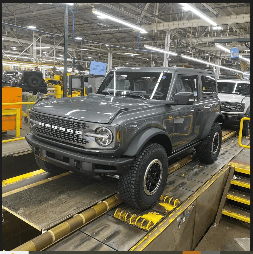 Ford Bronco 8/15/22 Build Week Group 1662062806496