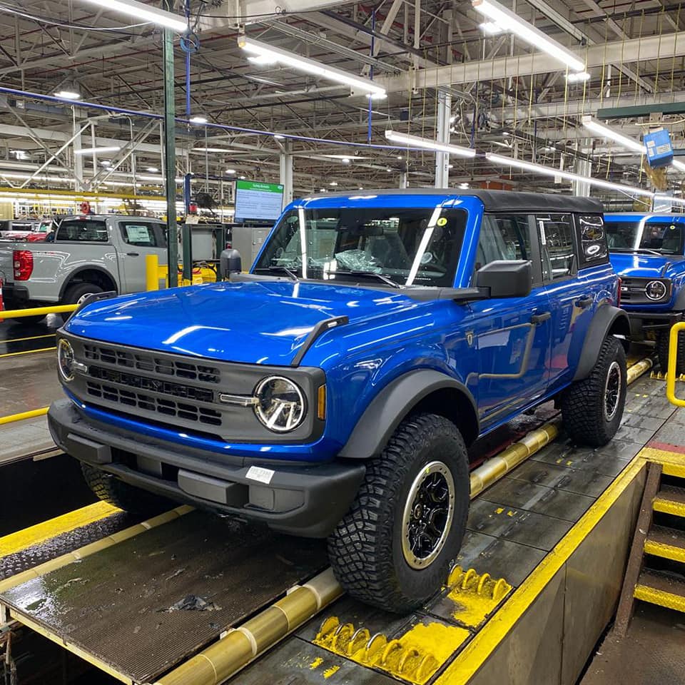 Ford Bronco 8/15/22 Build Week Group Sasquatch
