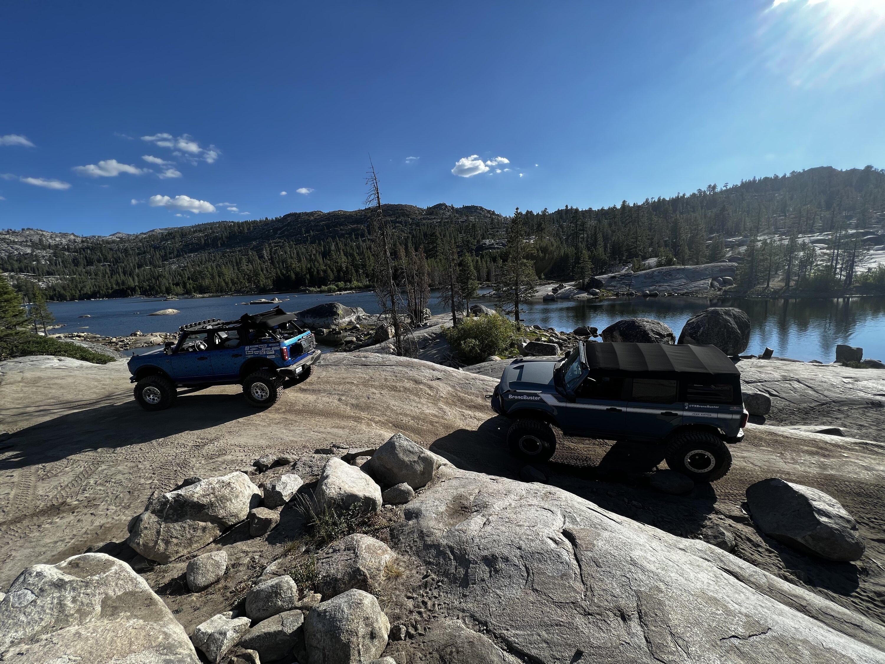 Ford Bronco Broncos on the Rubicon Trail in NorCal A0BC76A4-7741-49B2-A67D-FA2BEFF76F82
