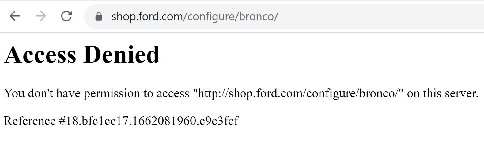 Ford Bronco Build and Price Misconfigured? Screenshot 2022-09-01 212854