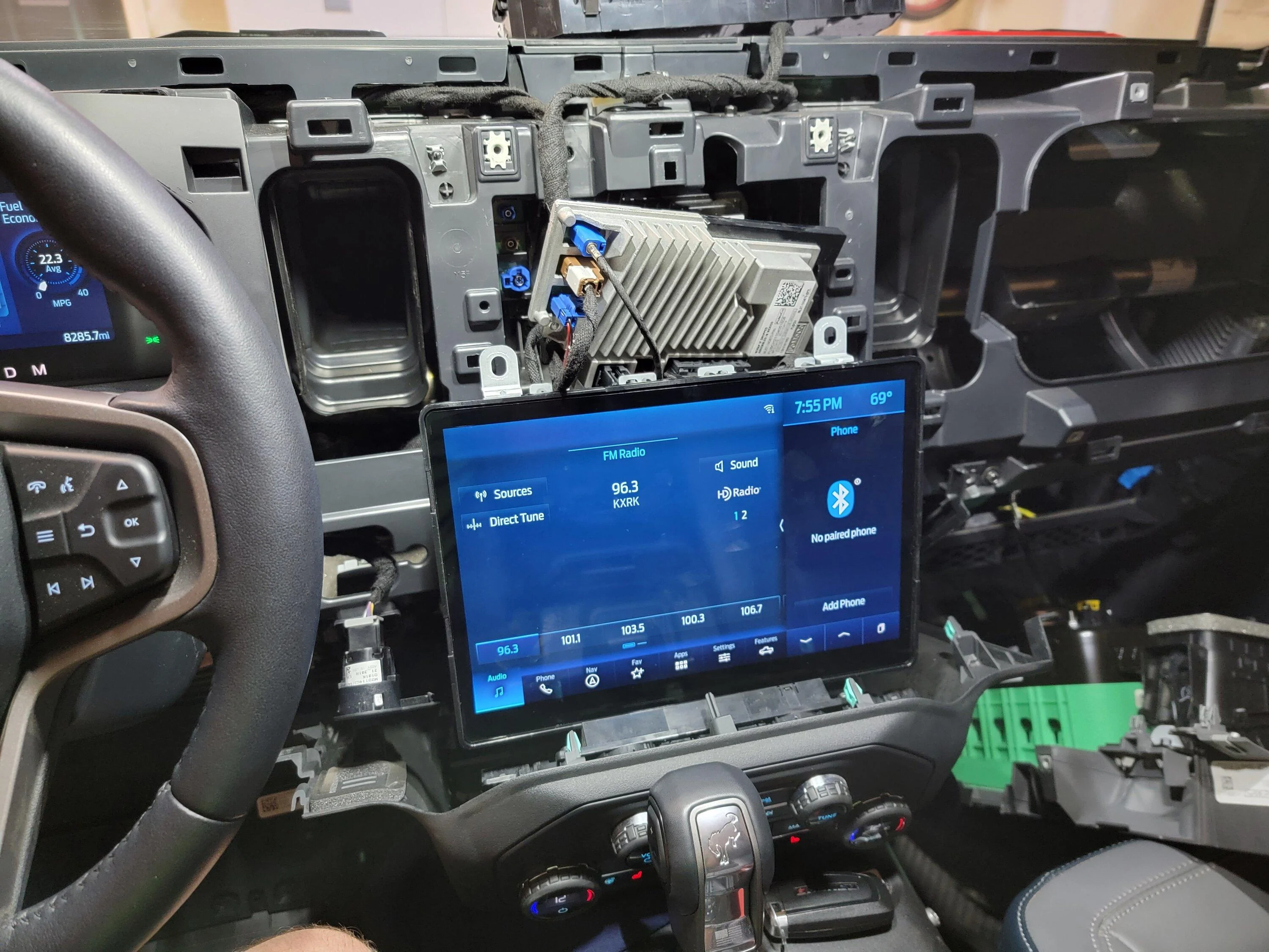 Ford Bronco Black Screen/APIM module 20220614_195509