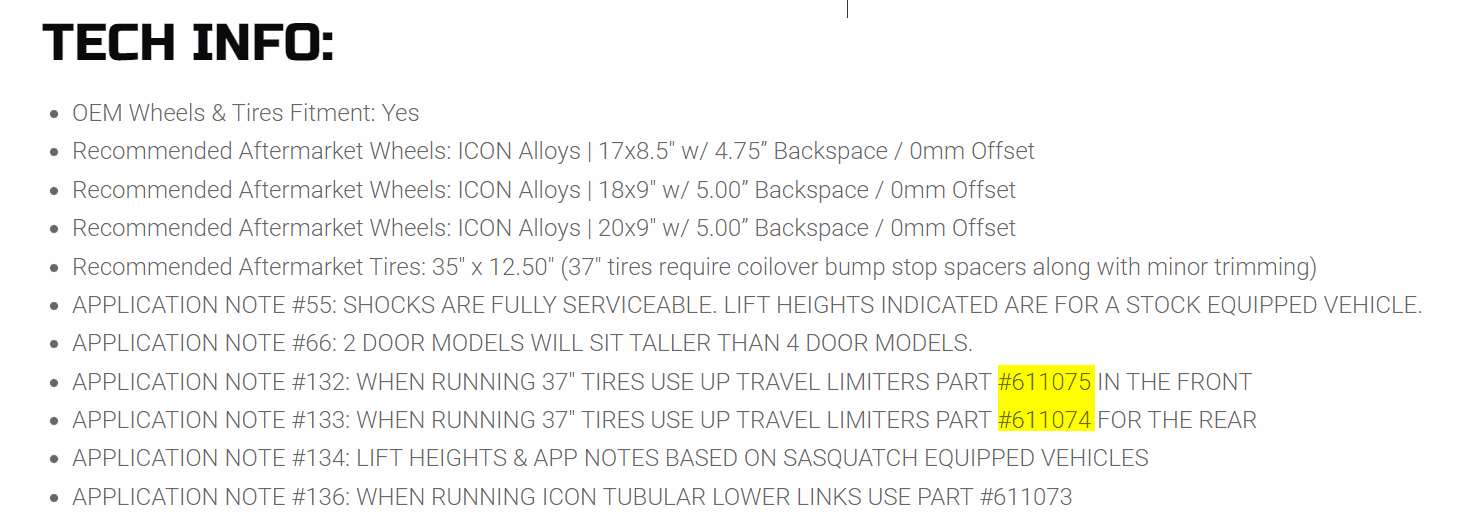 Ford Bronco ICON Complete Coilover Suspension Systems (Stages 3 through 8) 1662140963094