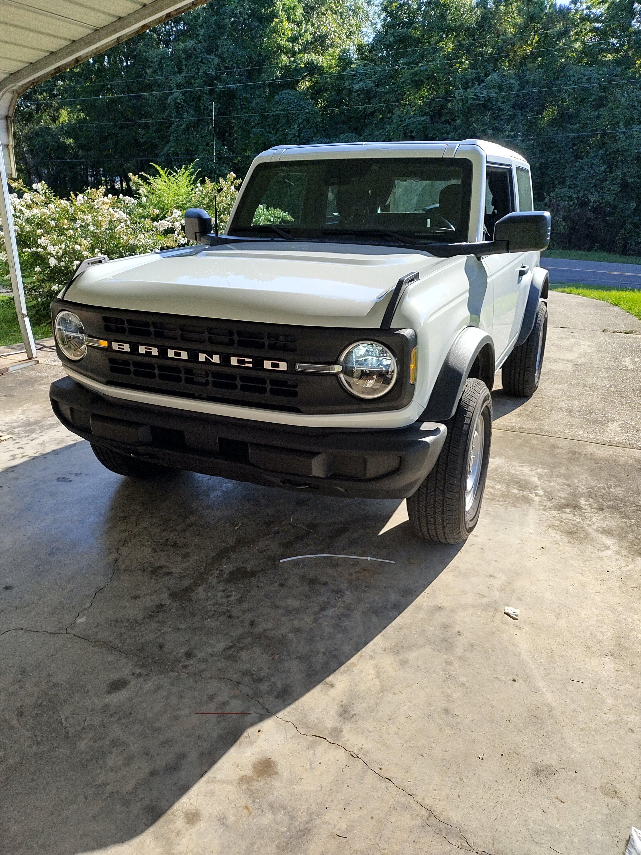 Ford Bronco Wheel spacers IMG_20220813_172730
