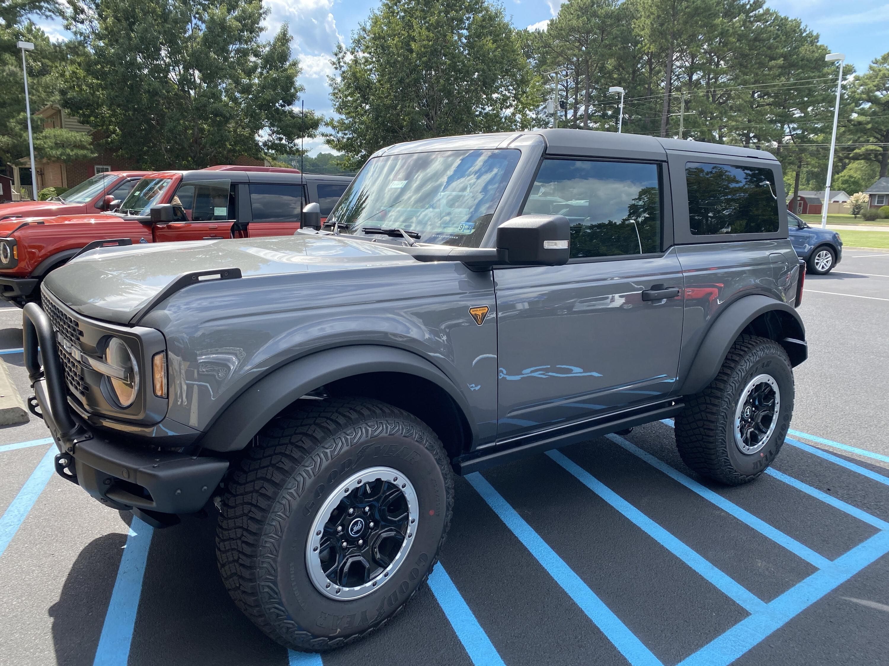 Ford Bronco 8/15/22 Build Week Group Dealer 1