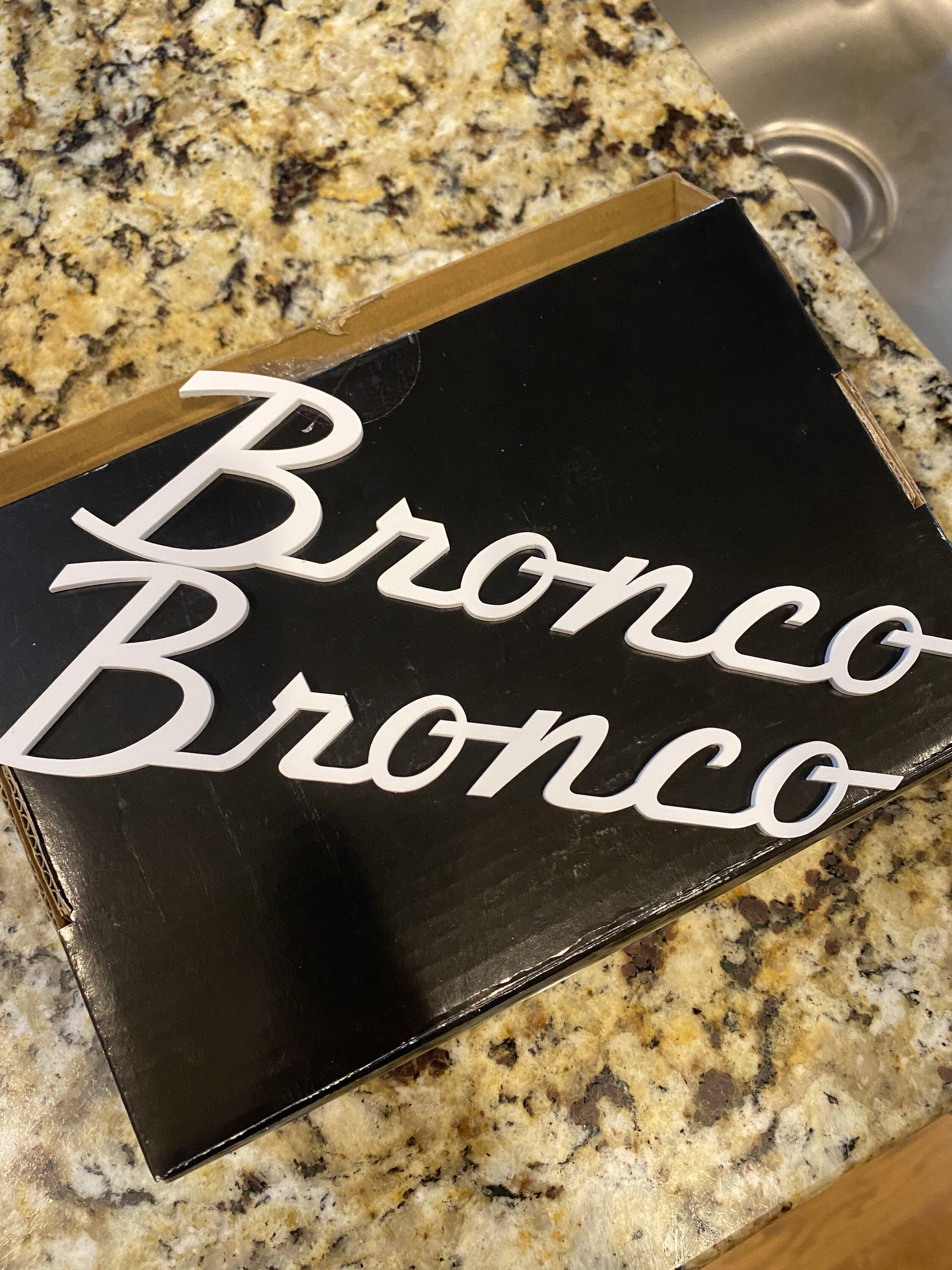 Ford Bronco Just took delivery! 222F2A71-7BE3-4200-8CA2-43A3EF10BFC8