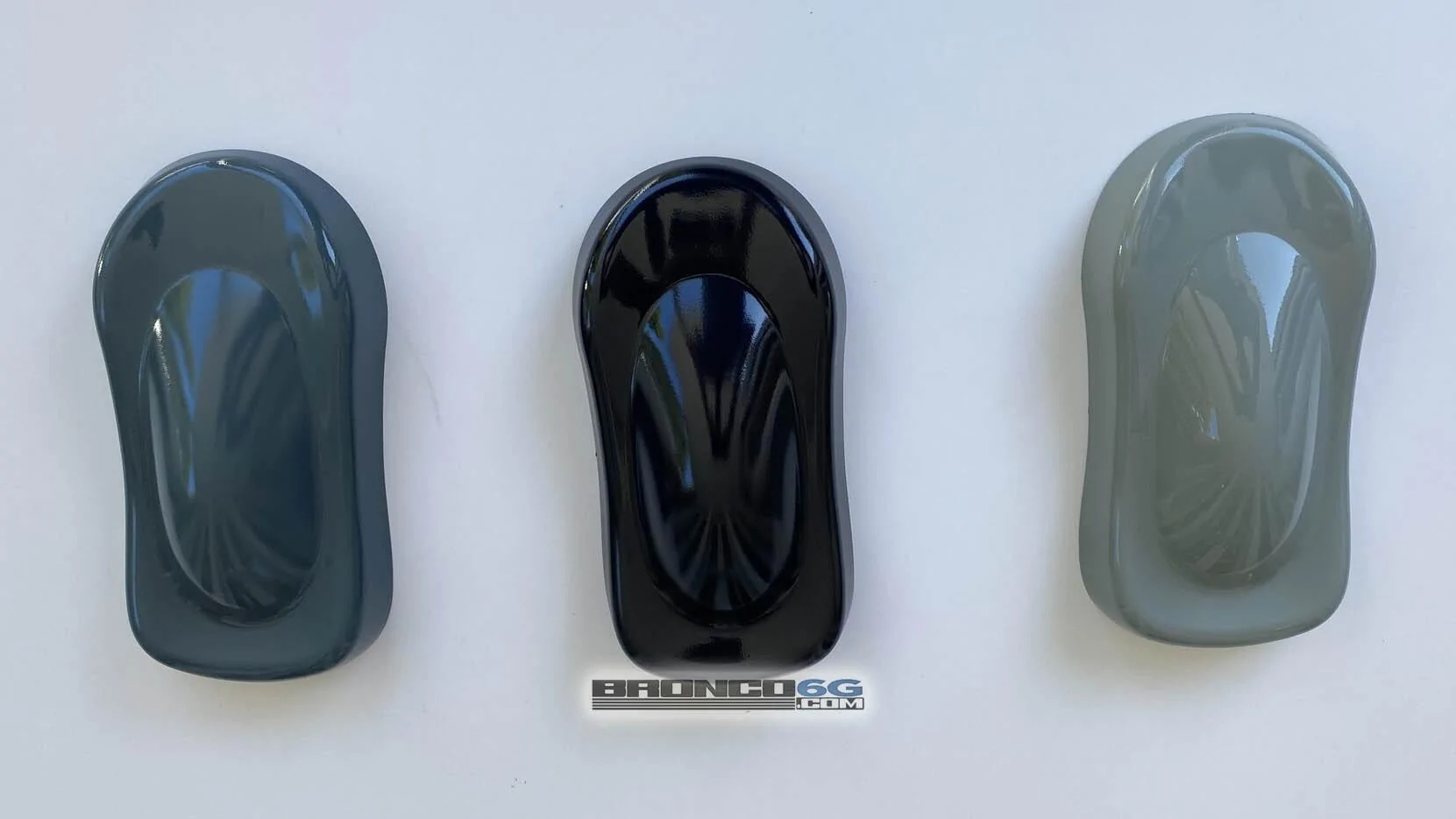Ford Bronco Painted Physical Color Samples Experiment: Antimatter Blue vs. Area 51 vs. Area 51 vs Cactus Gray (Now Clear Coated) s-antimatter-blue-area-51-cactus-gray-in-shade-jpg