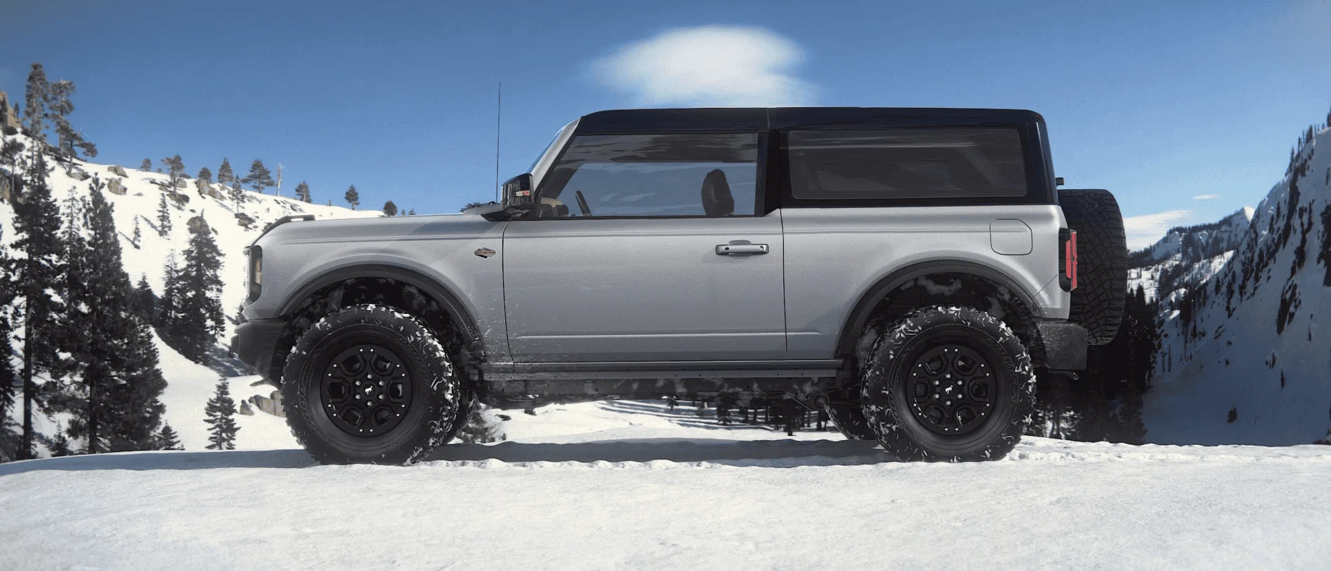 Ford Bronco 2-Door Conversion on 4-Door Body 1600689493740