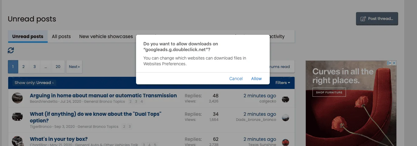 Ford Bronco Browser trying to download/install files? Screen Shot 2020-09-22 at 11.42.29