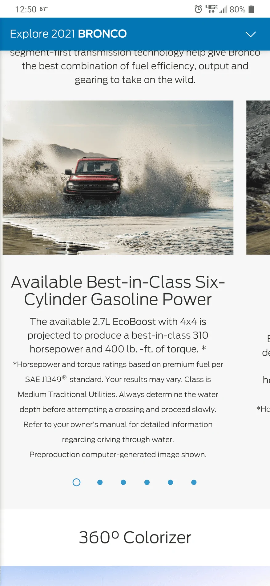 Ford Bronco Does the 2.7L Ecoboost require premium gas? Screenshot_20200922-125003