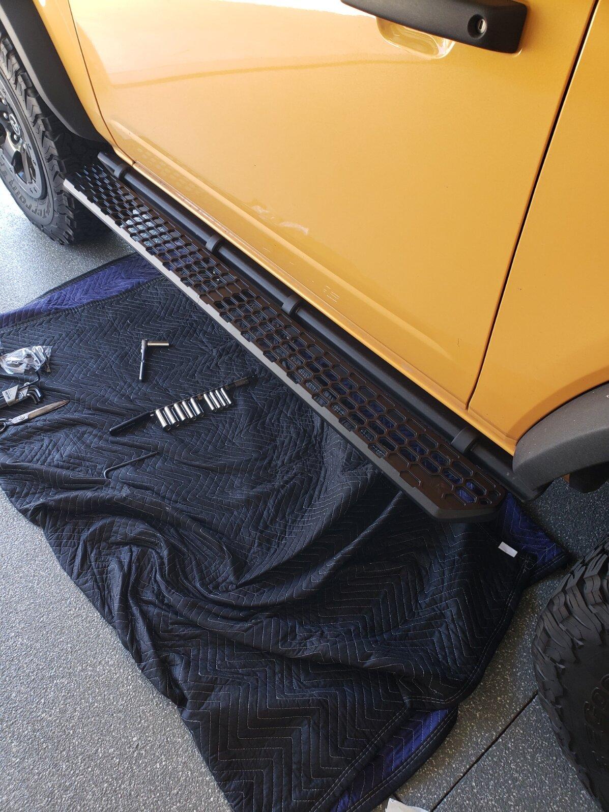 Ford Bronco What did you do TO / WITH your Bronco today? 👨🏻‍🔧🧰🚿🛠 Steps Install