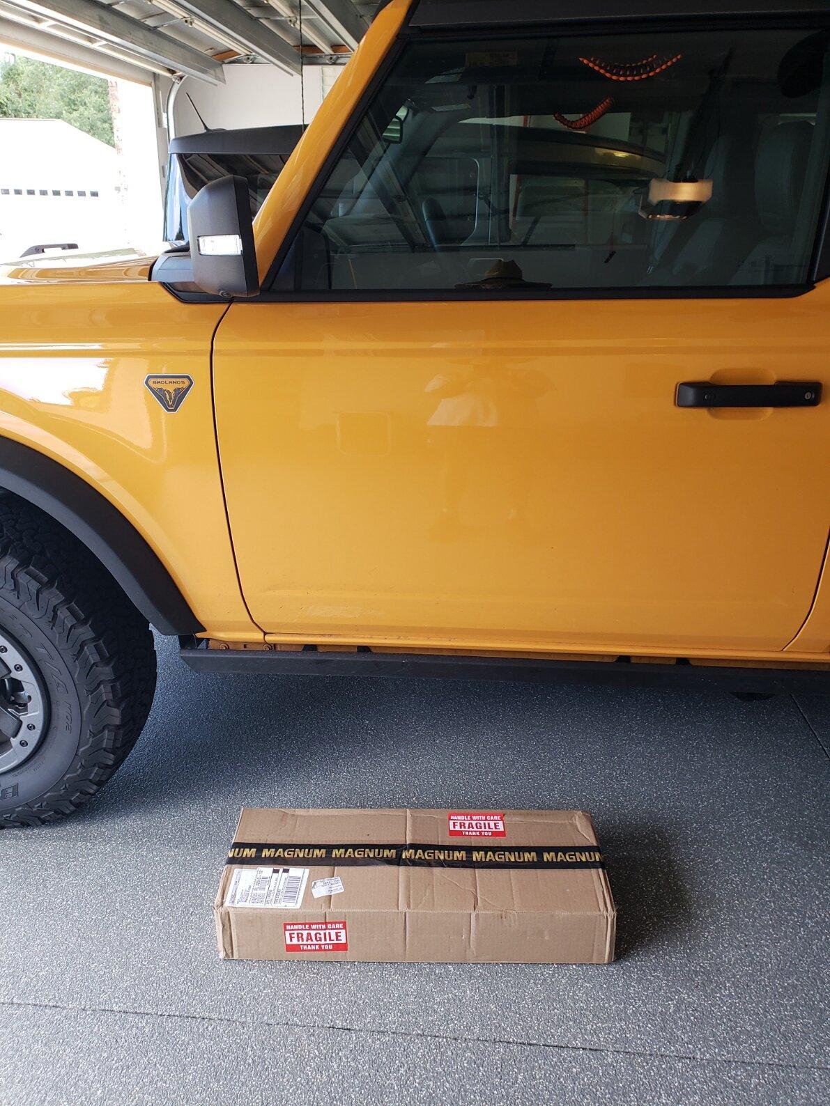 Ford Bronco What did you do TO / WITH your Bronco today? 👨🏻‍🔧🧰🚿🛠 Steps Boxed