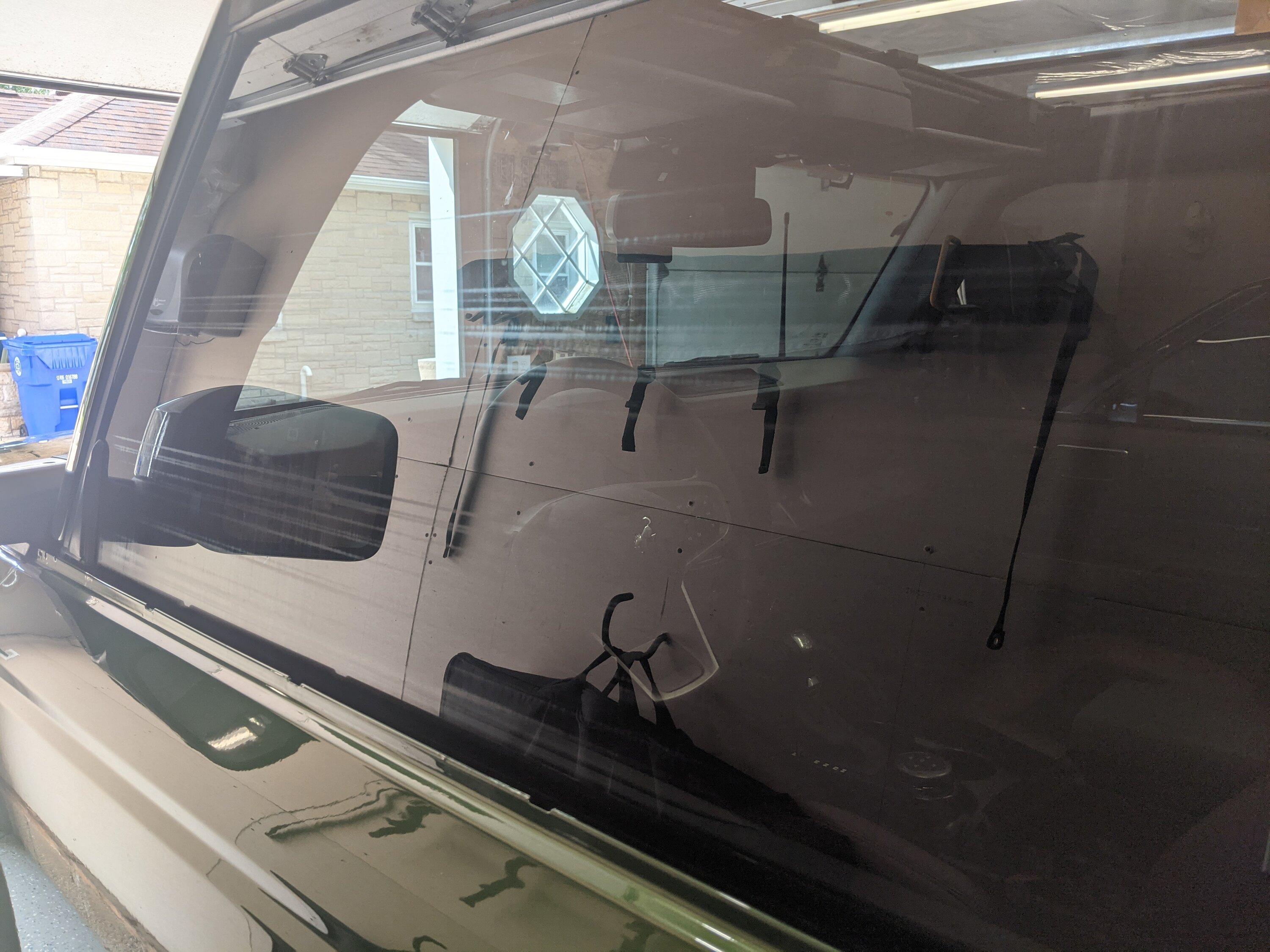 Ford Bronco Driver Window Streaks PXL_20220904_155828968