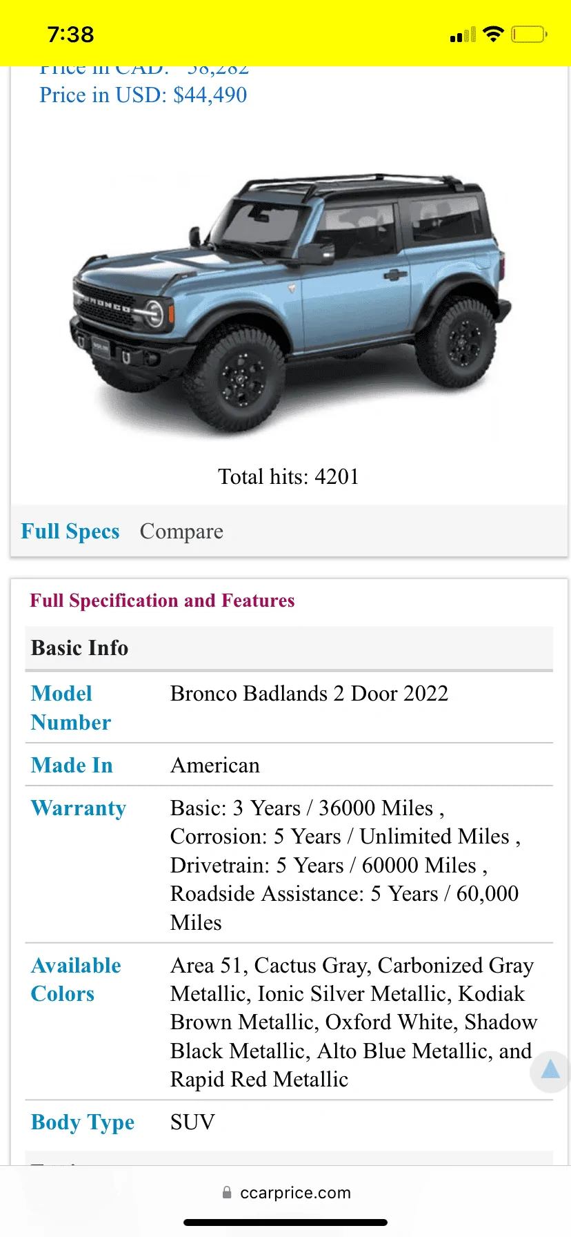 Ford Bronco 2023 Bronco – New Features, Changes, Differences (Including Black Painted MOD Top) 685B4E18-9709-4162-A89E-606CCD389BE2
